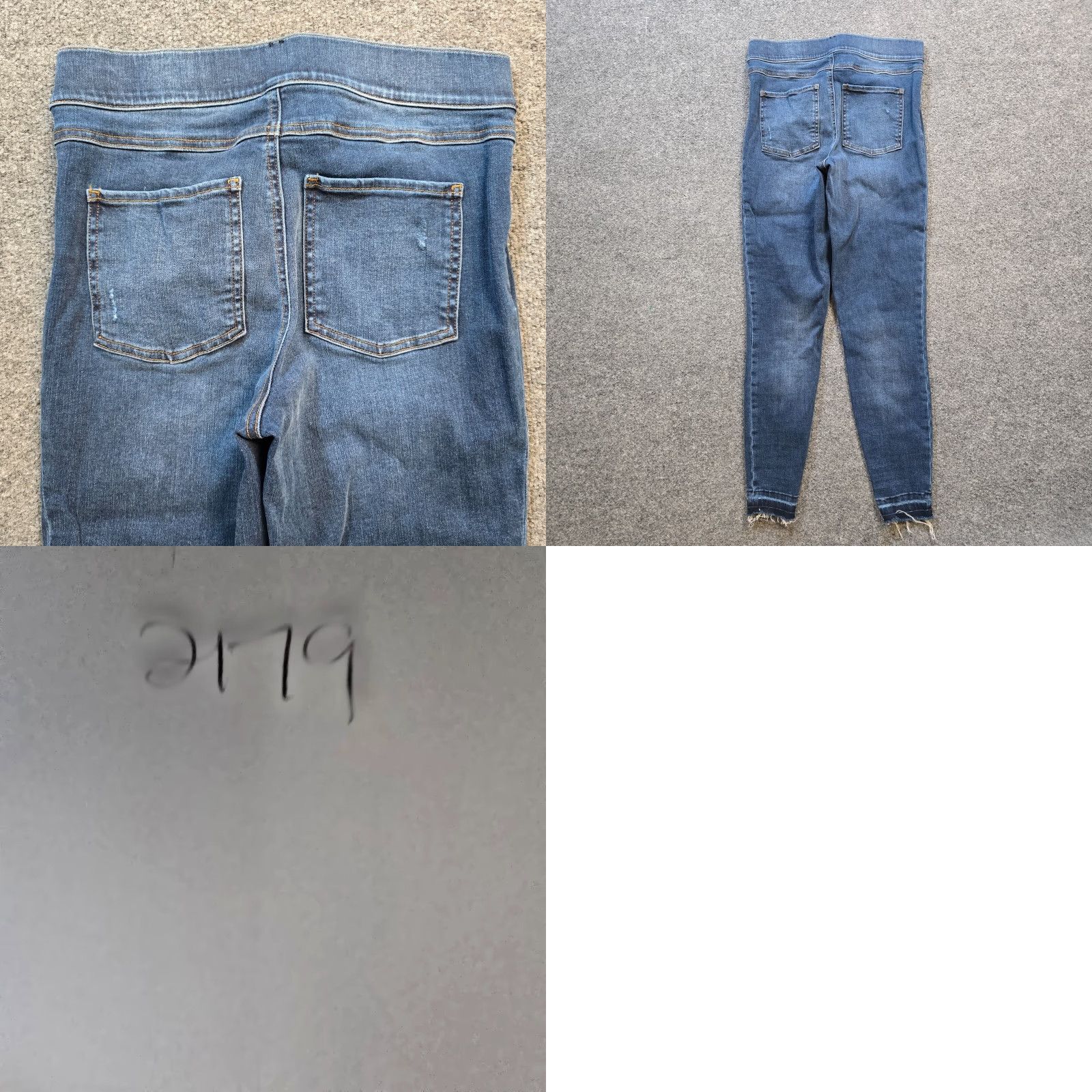 Spanx Spanx Jeans Women Medium Pull On Stretchy Distressed Skinny Casual Slimming Jeans Size 32" / US 10 / IT 46 - 8 Thumbnail