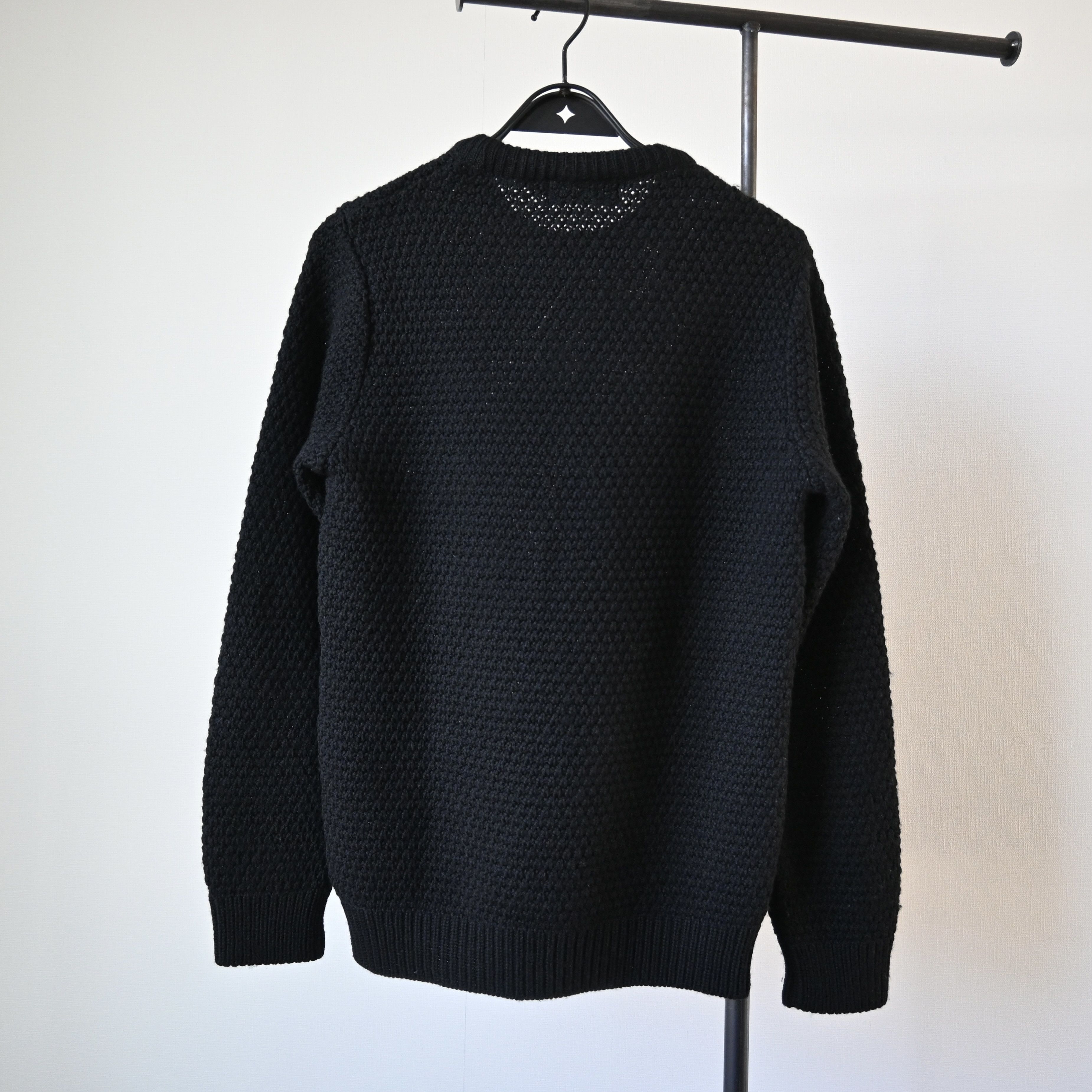 Other Kilkeel Knitting Mills popcorn knit sweater, made in England Size US S / EU 44-46 / 1 - 2 Thumbnail