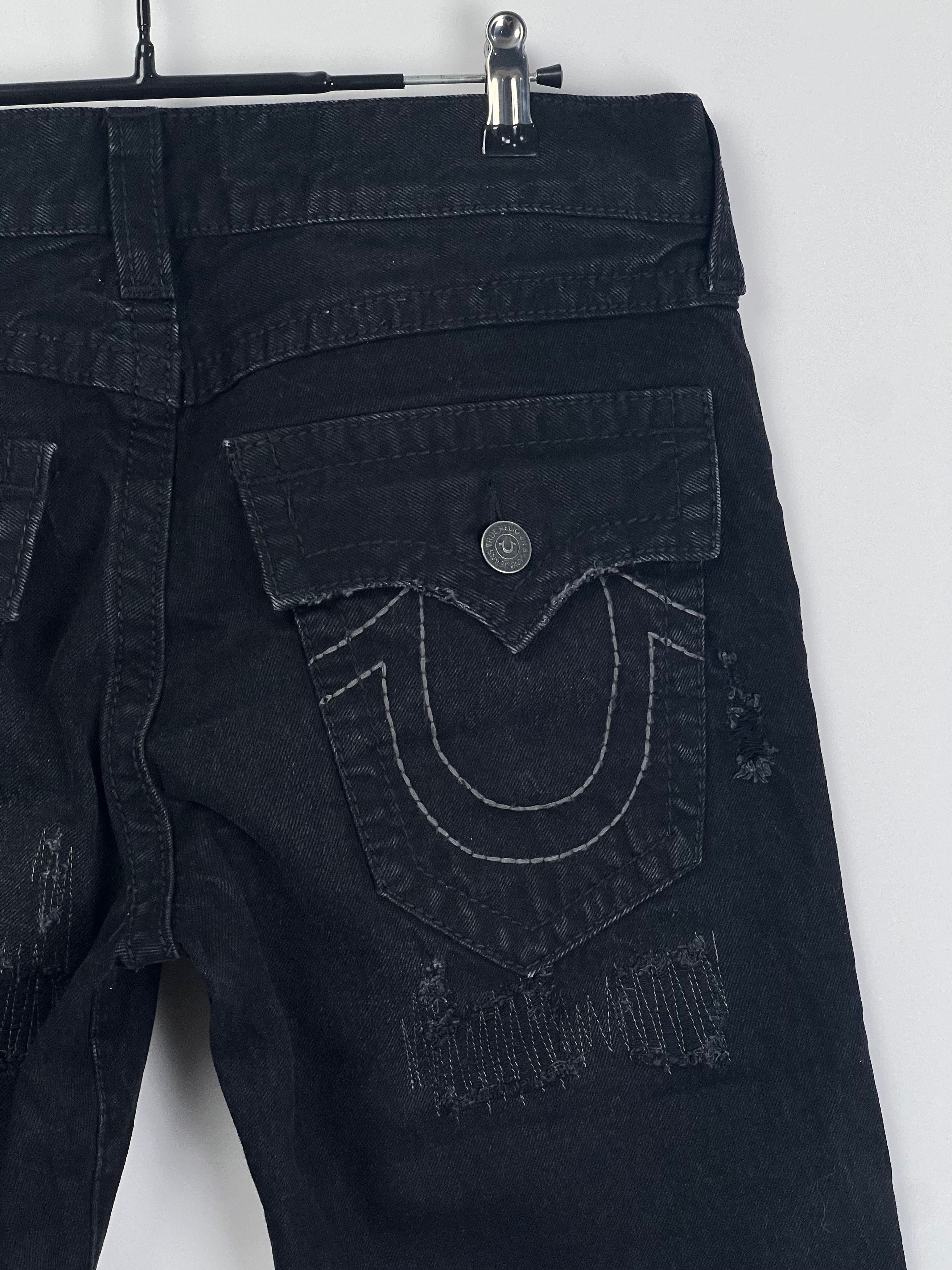 True Religion Sample*True Religion Jean Distressed Destroyed Embroidered Size US 34 / EU 50 - 6 Thumbnail