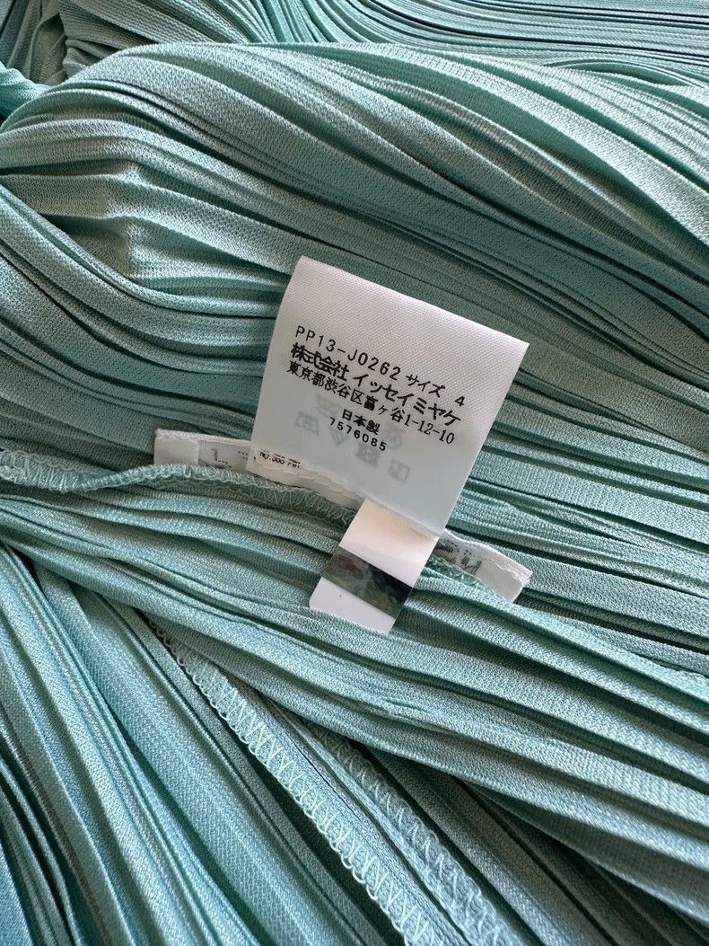 Issey Miyake Issey Miyake size:4 Green pleated cardigan coat Size XS / US 0-2 / IT 36-38 - 8 Thumbnail