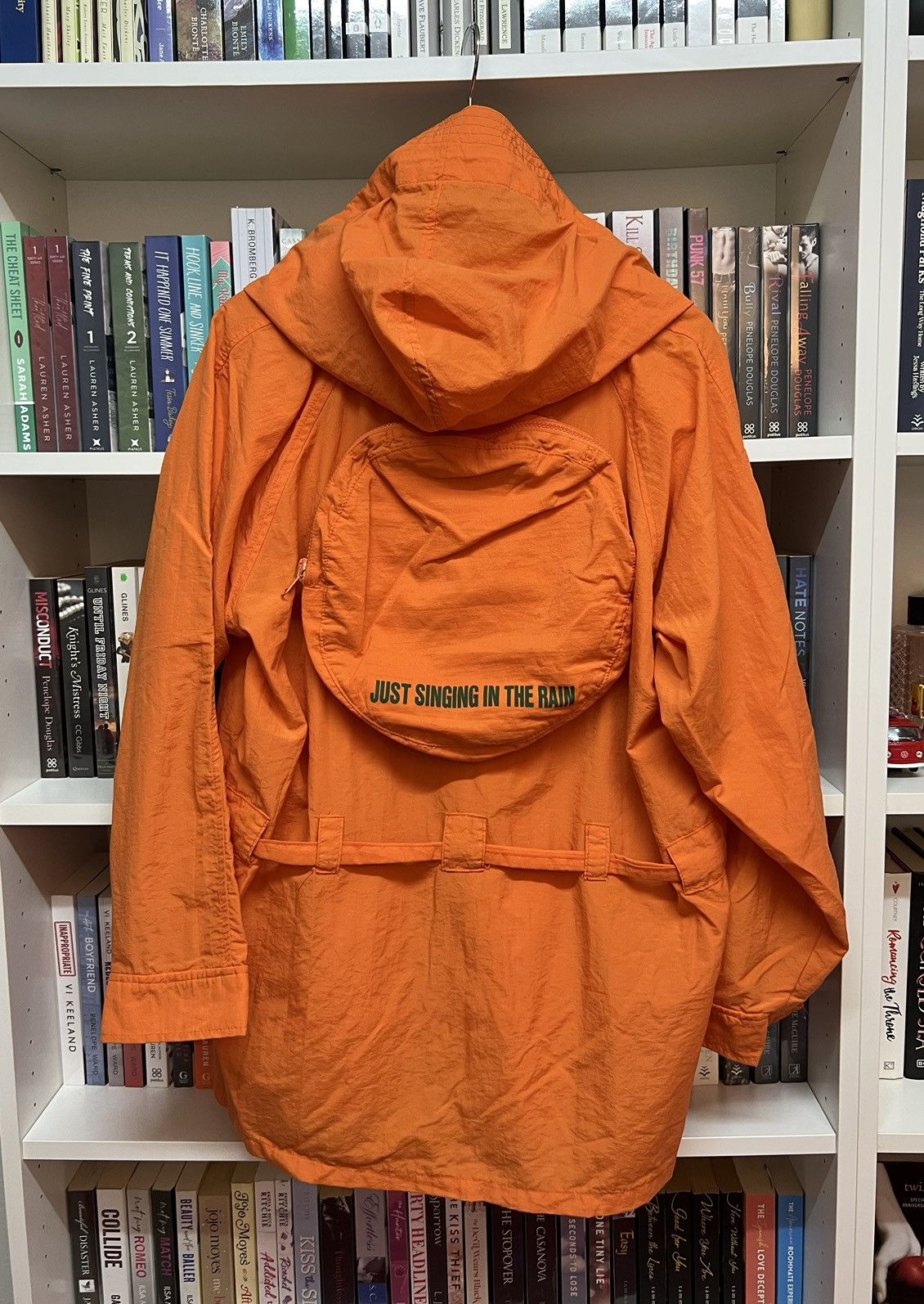 Vintage 2 in 1 Anorak Windbreaker ( Jacket + Bag ) Size US L / EU 52-54 / 3 - 1 Thumbnail