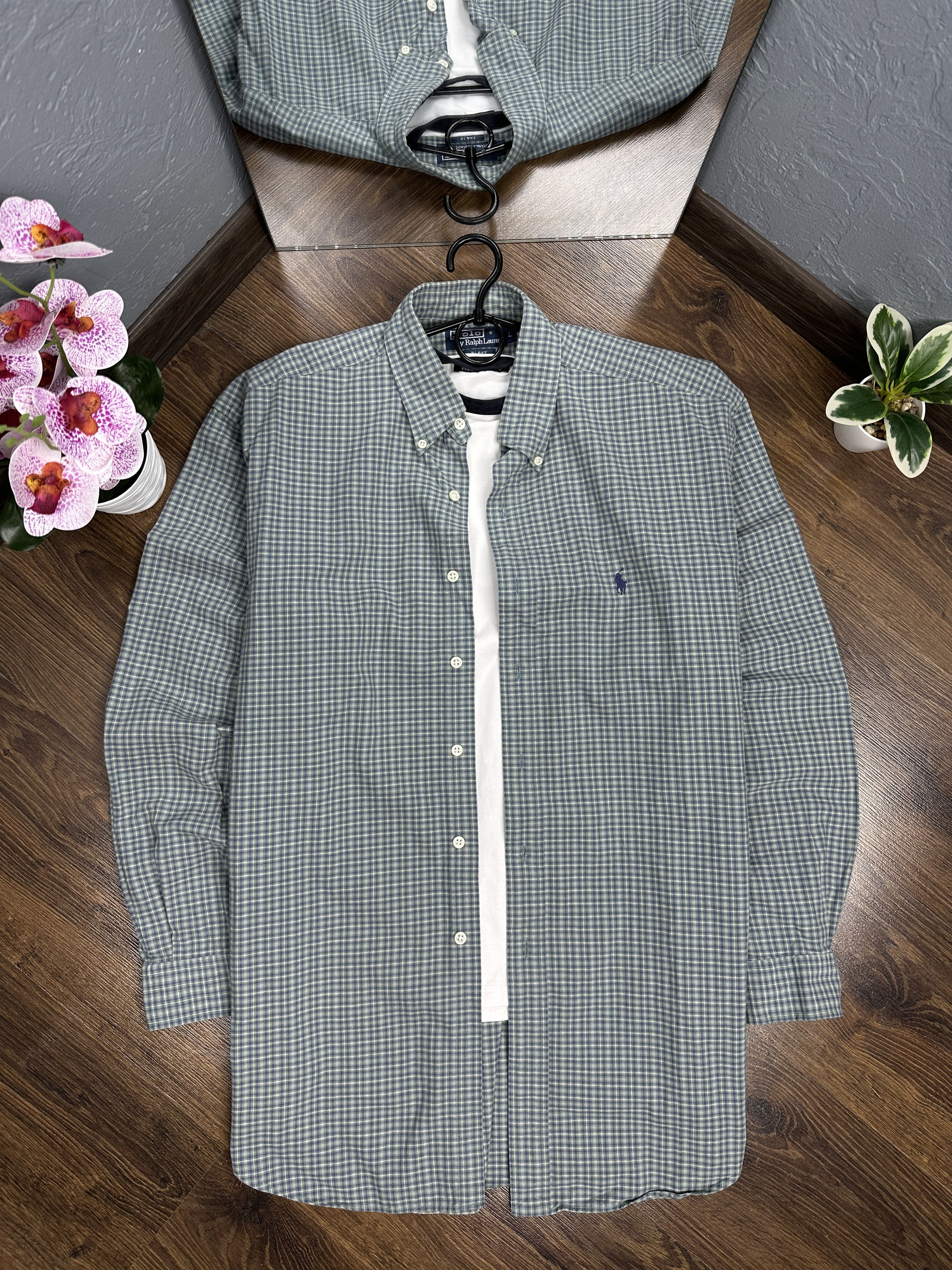 Polo Ralph Lauren × Ralph Lauren Polo Ralph Lauren vintage long sleeve check shirt y2k Size US L / EU 52-54 / 3 - 1 Thumbnail