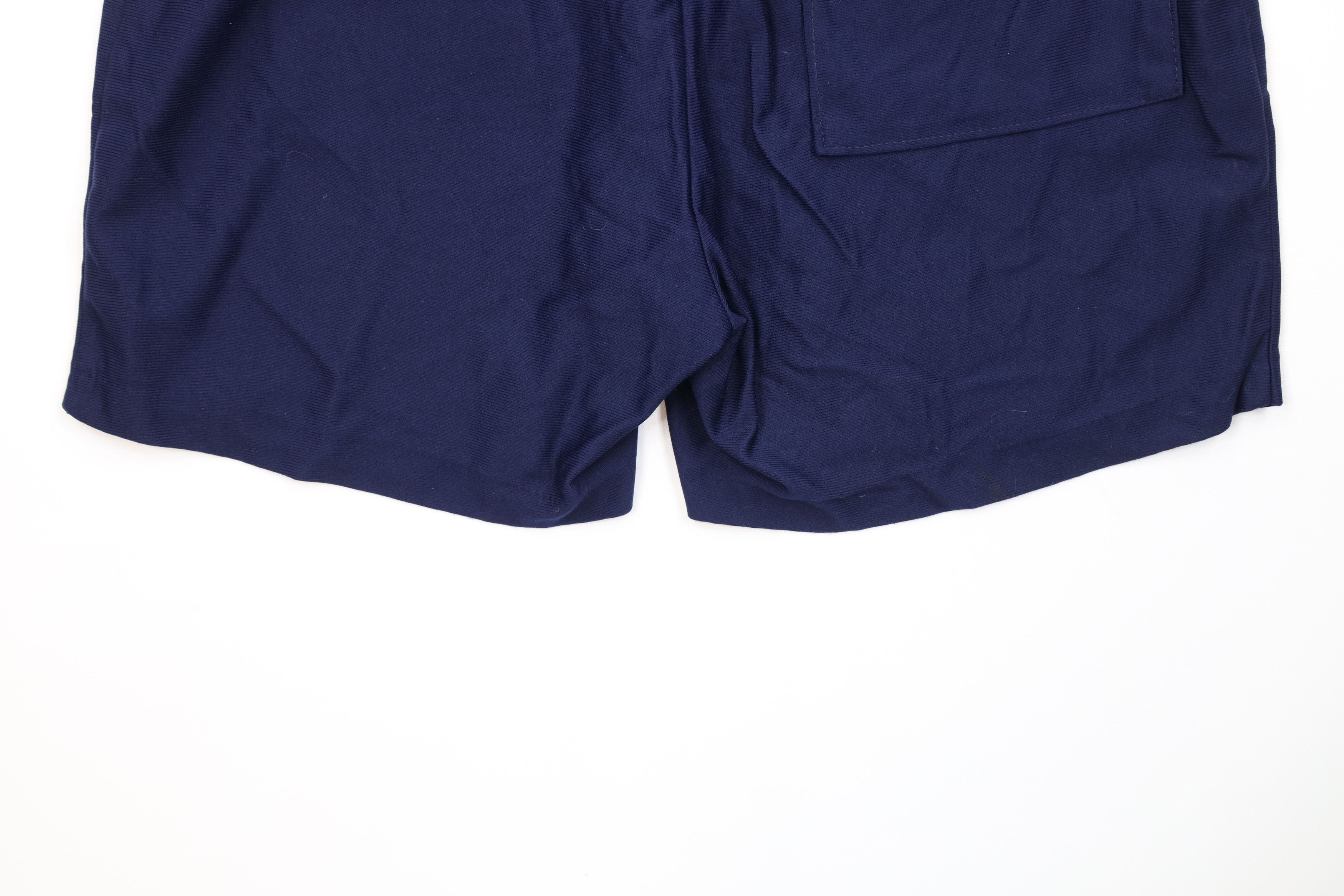 Vintage Vintage 60s Streetwear Coaches Shorts Navy Blue Nylon USA Size US 34 / EU 50 - 13 Thumbnail