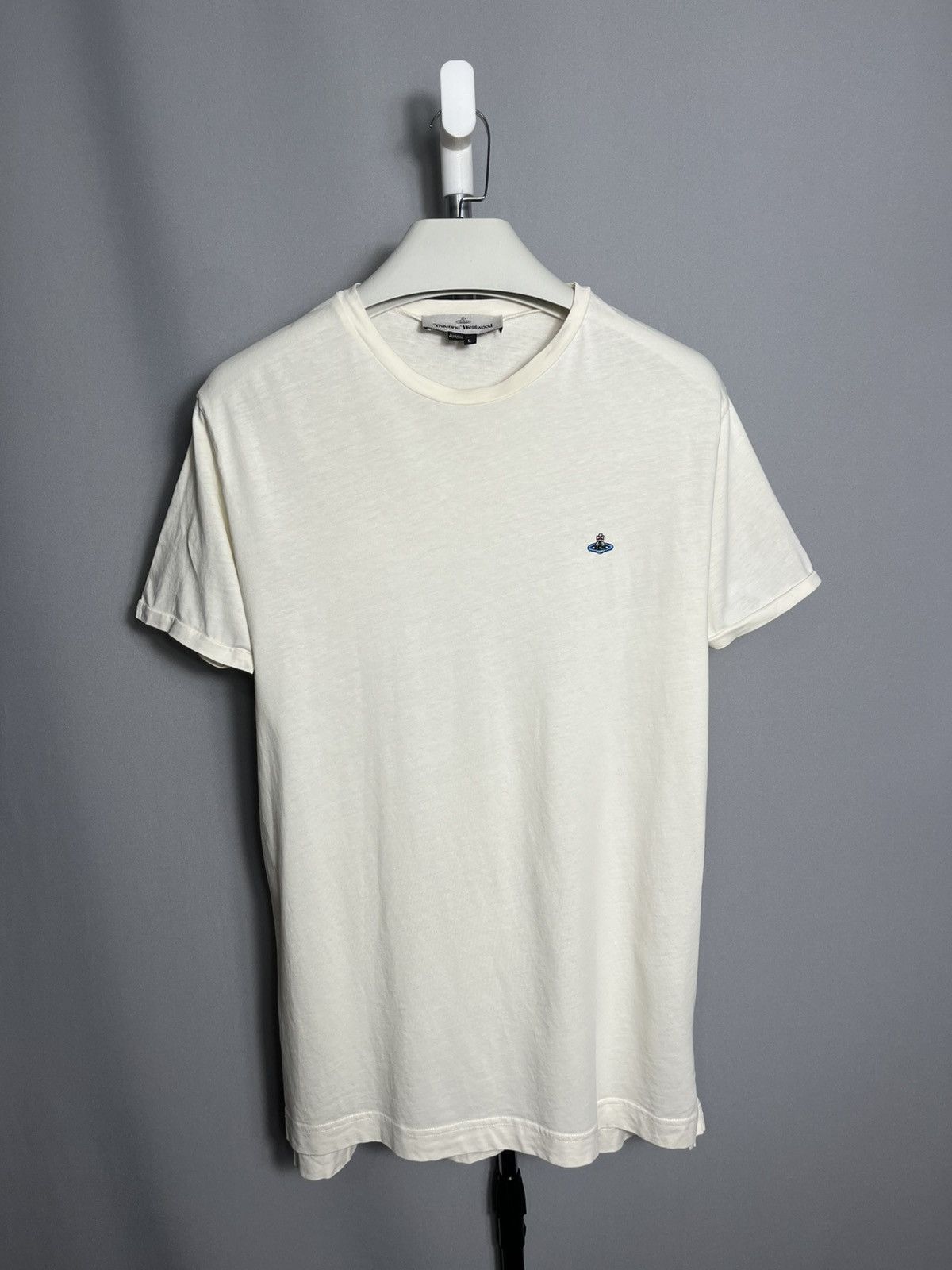 Vivienne Westwood vivienne westwood Mens t-shirt cotton beige Size US L / EU 52-54 / 3 - 1 Thumbnail