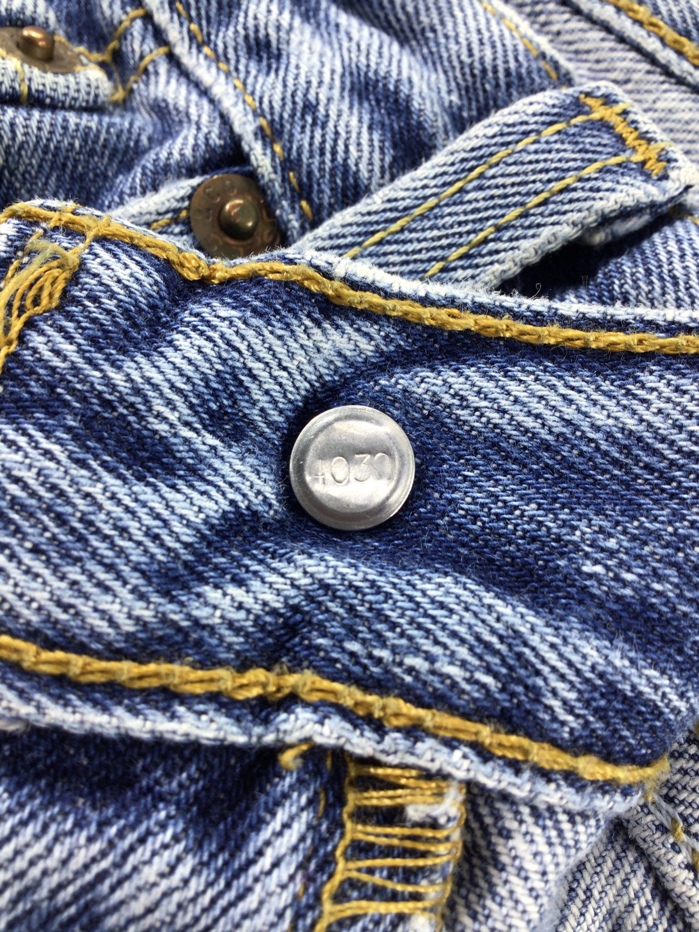 Levi's Levis 501 Jeans Faded Blue Denim-J395 Size US 35 - 9 Thumbnail