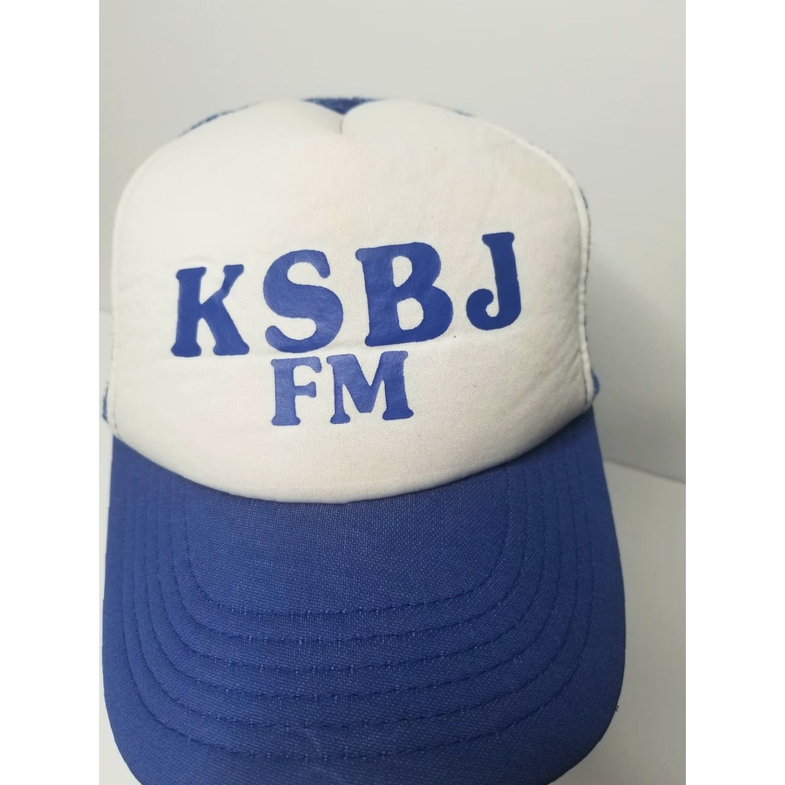 Vintage Vintage KSBJ FM RADIO Hat Baseball Trucker Cap Dad Hat Snapback Size ONE SIZE - 2 Thumbnail