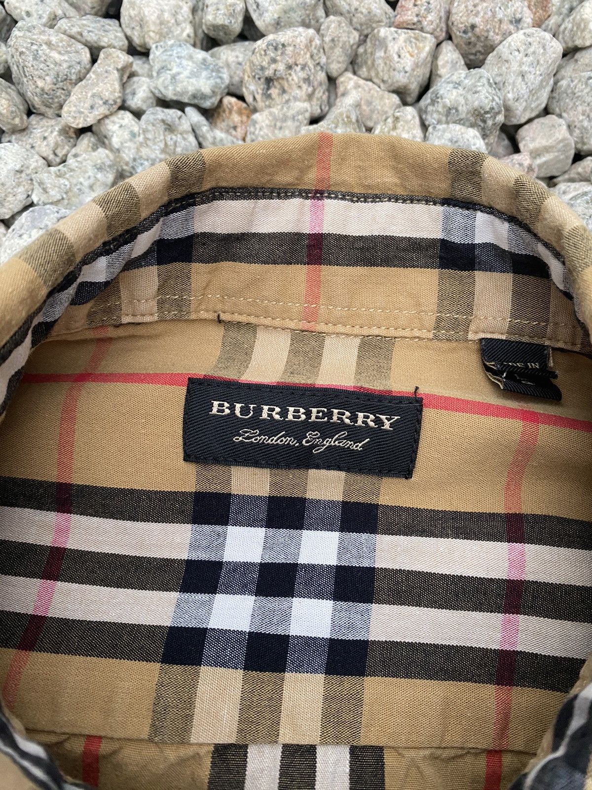 Burberry × Burberry Prorsum Burberry checkered rainbow button ups made in italy Size US L / EU 52-54 / 3 - 3 Thumbnail
