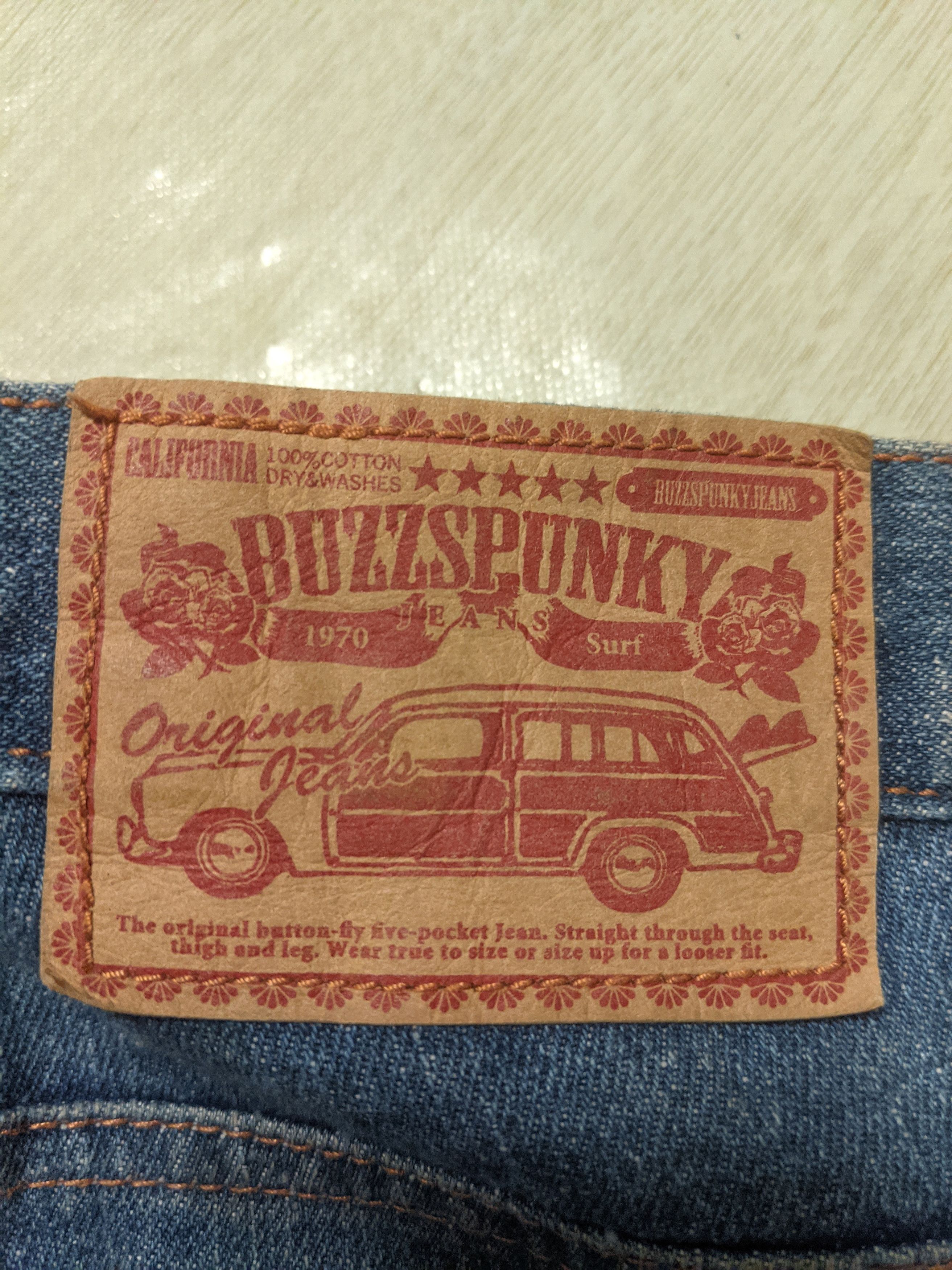 Other Vintage Buzzspunky Jean Size US 32 / EU 48 - 7 Thumbnail