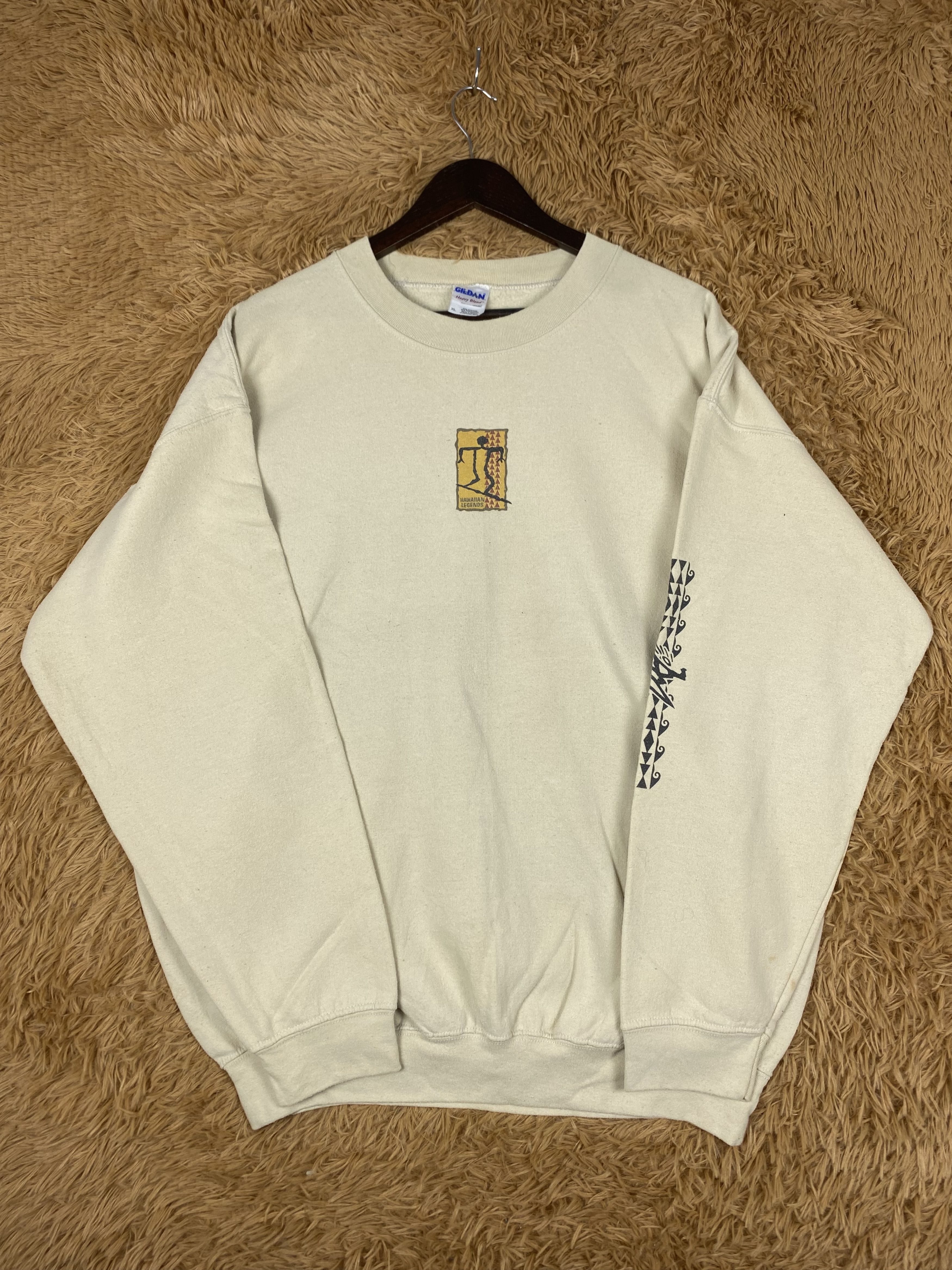 Gildan Vintage Gildan Sweatshirts DJ1072 Size US XL / EU 56 / 4 - 4 Thumbnail