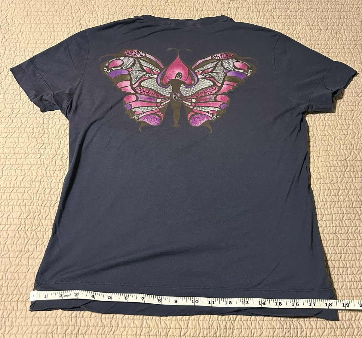 Roberto Cavalli × Vintage Spring 2007 Vintage Butterfly Print T Small Size US M / EU 48-50 / 2 - 11 Thumbnail