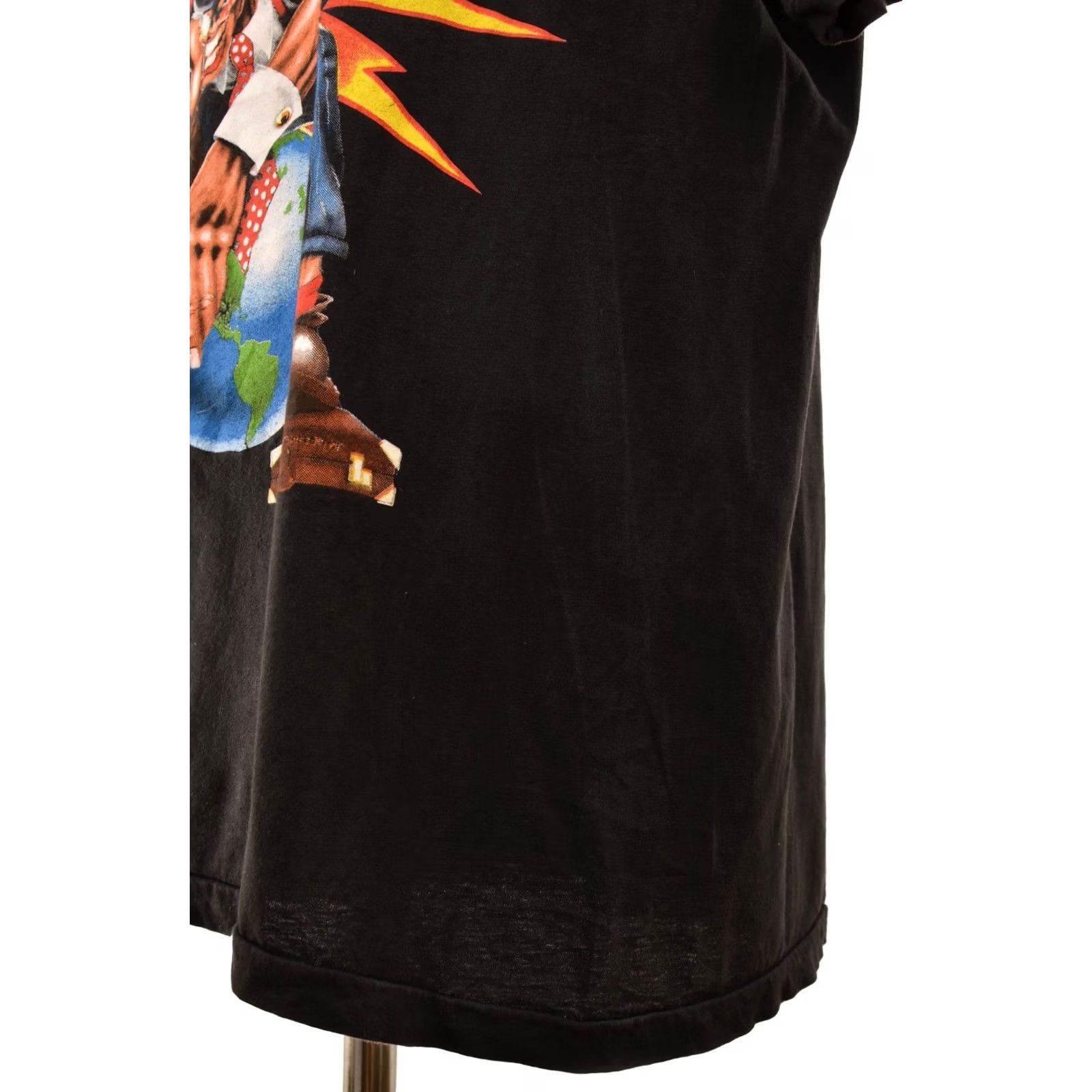 Vintage Thunder Taking The Bowl By Storm 1991 Vintage Graphic T-Shirt Tee L Black Mens T-Shirt Size US L / EU 52-54 / 3 - 3 Thumbnail