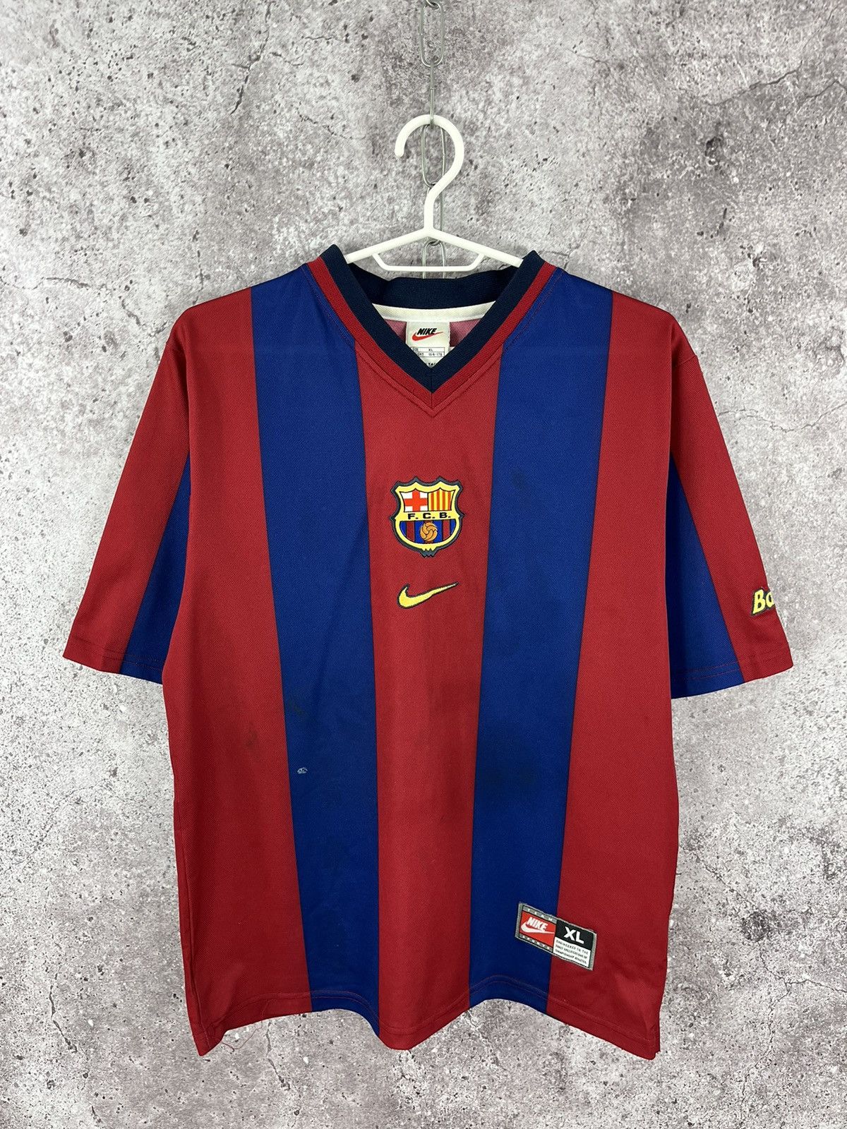 Nike Nike F.C. Barcelona 1998 Special Jersey Size 15-16 Y Male S
