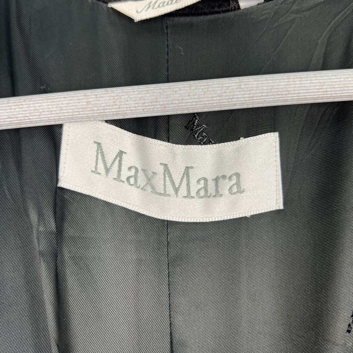 Max Mara 🔥 MAX MARA DOUBLE BREAST WOOL OVERCOATS MADE IN ITALY Size M / US 6-8 / IT 42-44 - 11 Thumbnail