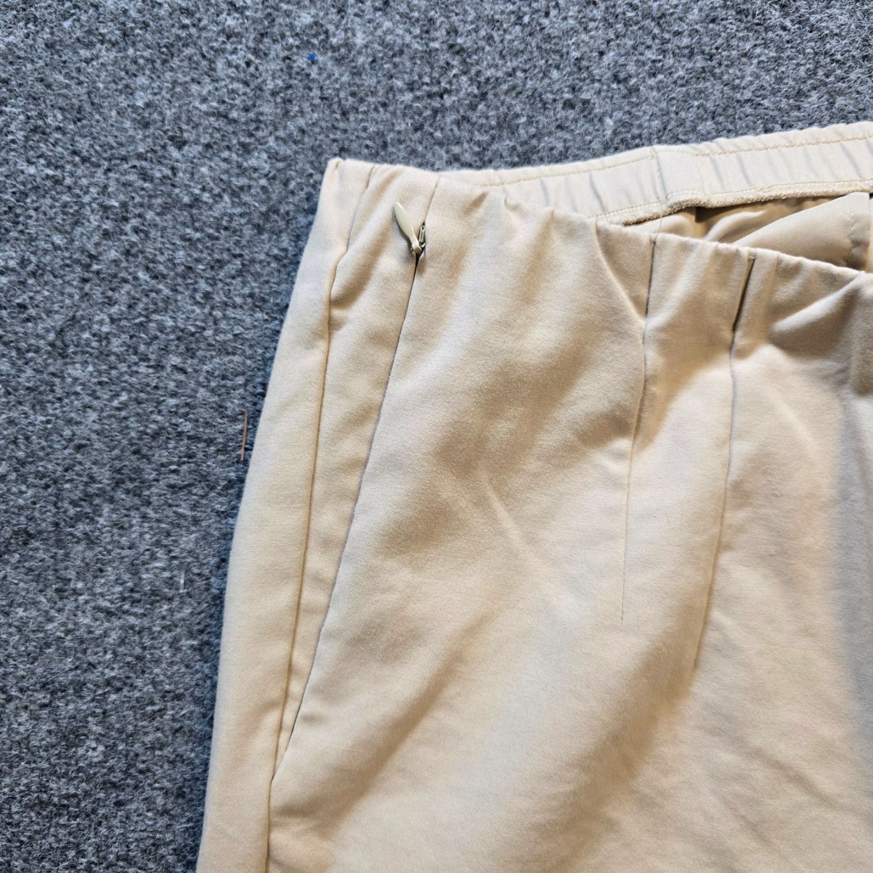 J. Jill J. Jill Pants Womens 18 Tan Beige Tapered Elastic Waist Classic Career Capsule Pants Size 40" / US 18 - 3 Thumbnail