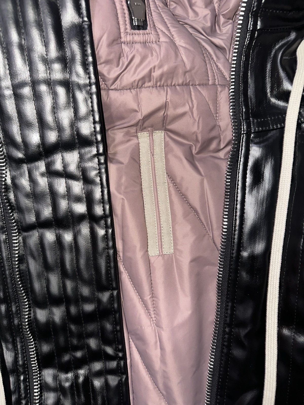 Rick Owens Drkshdw Rick Owens Waxed Exploder Hooded Bomber Size US L / EU 52-54 / 3 - 7 Thumbnail