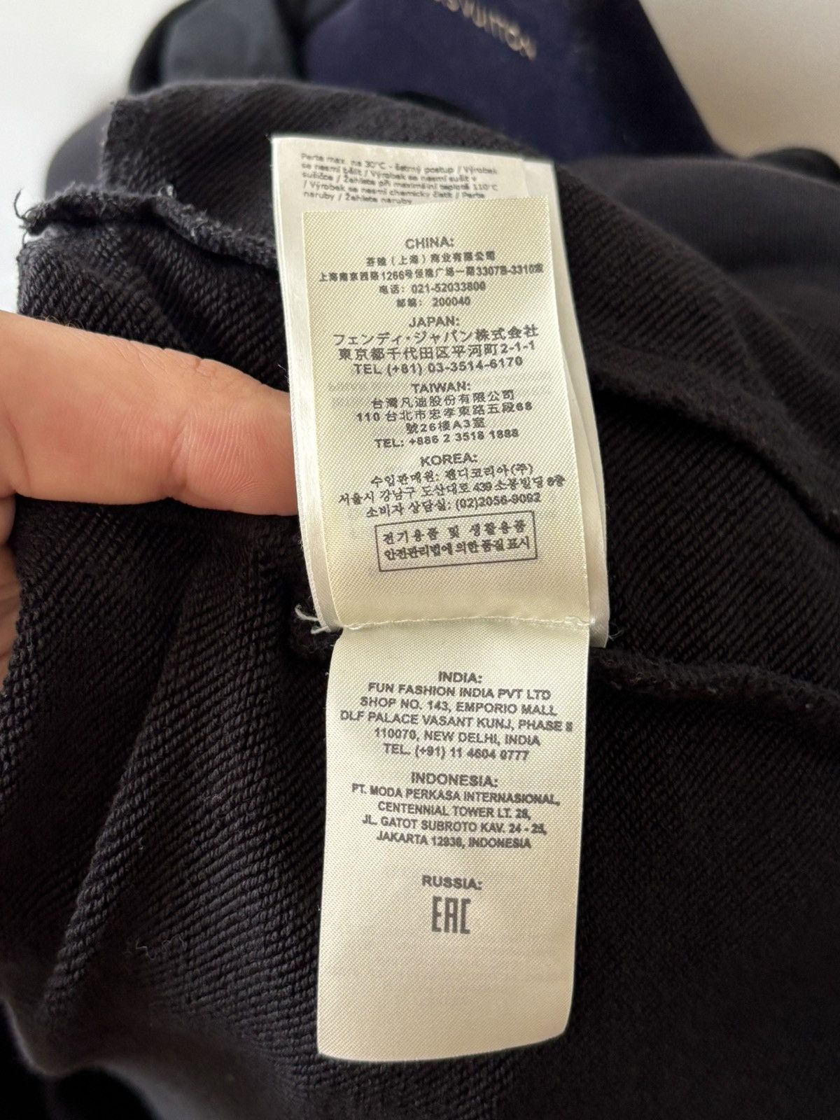 Fendi Big Logo Hoodie