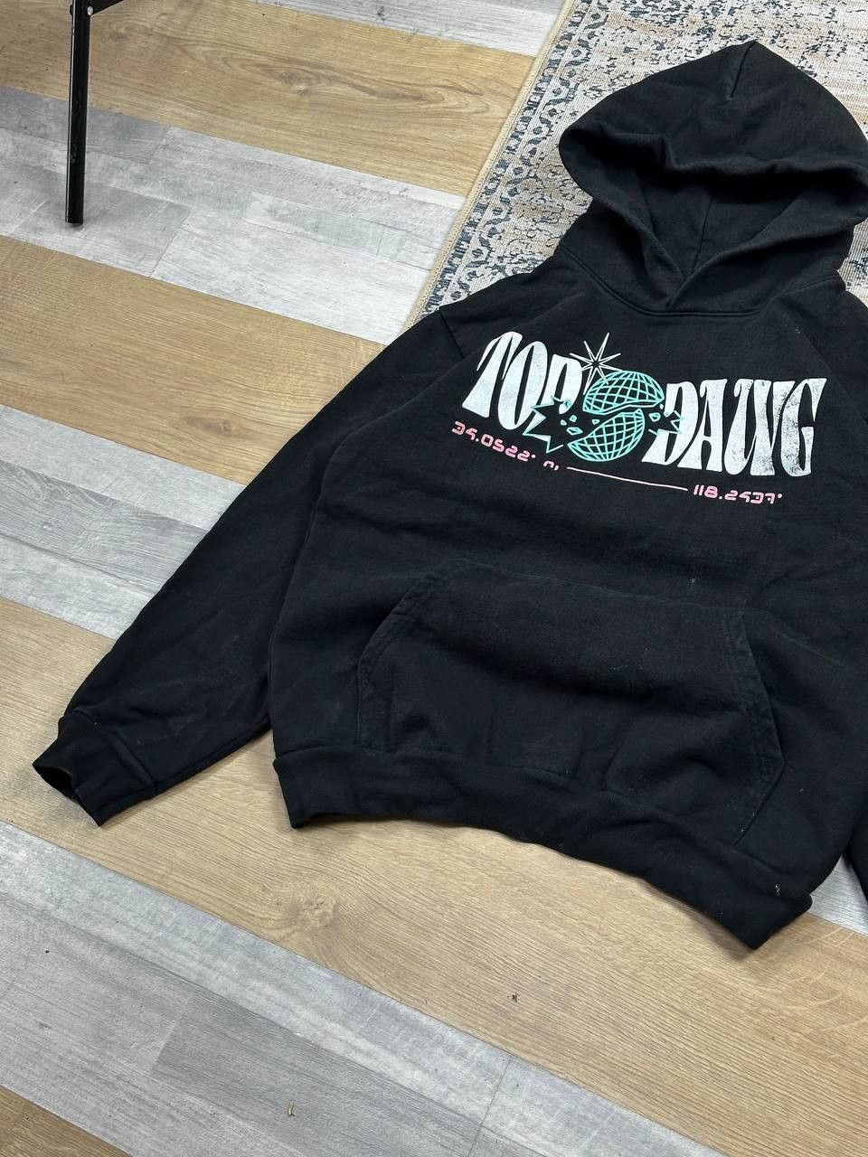 Top Dawg Entertainment RARE Top Dawg Ent TDE Hip Hop Heavyweight Baggy Hoodie Size US M / EU 48-50 / 2 - 3 Thumbnail