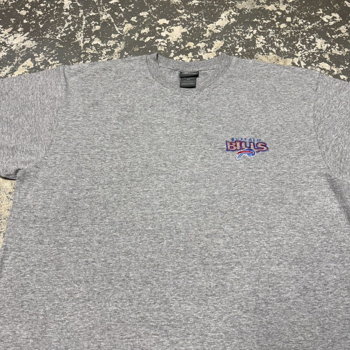Other Vintage The Edge Buffalo Bills Embroidered NFL Grey Tshirt Size US L / EU 52-54 / 3 - 7 Thumbnail