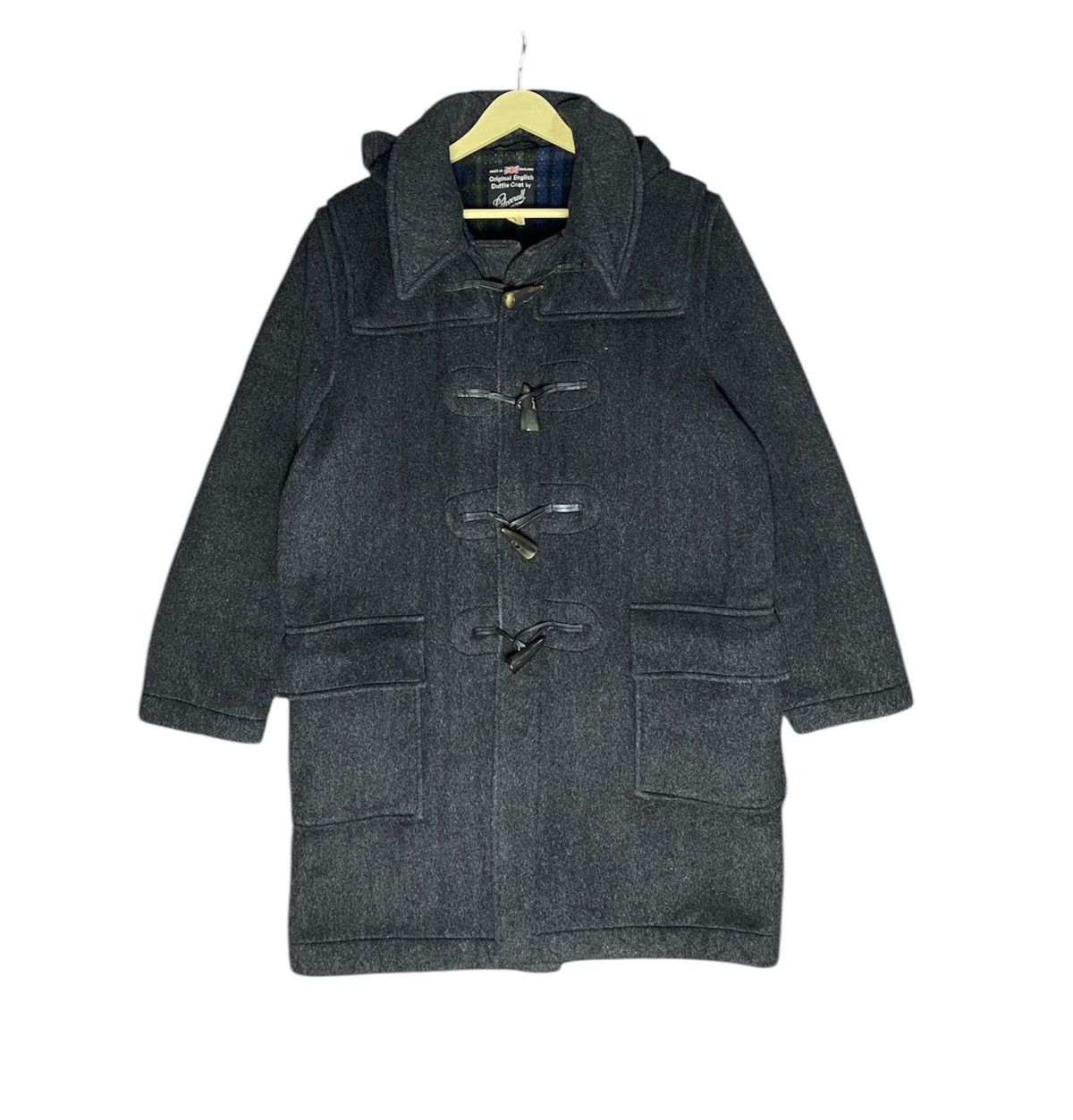 Gloverall Vintage Gloverall England Wool Duffel Heavy Coat Size US M / EU 48-50 / 2 - 1 Thumbnail