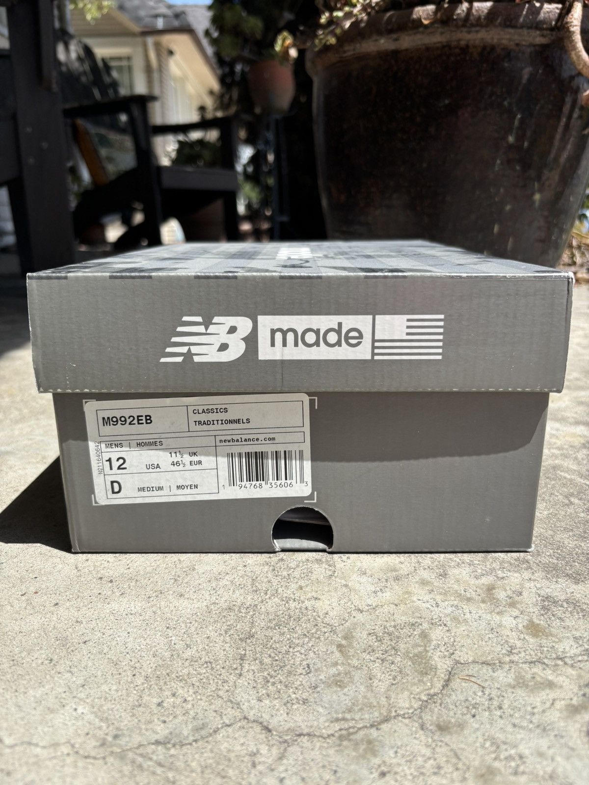 New Balance New Balance 992 Made In USA Black Size US 12 / EU 45 - 8 Thumbnail