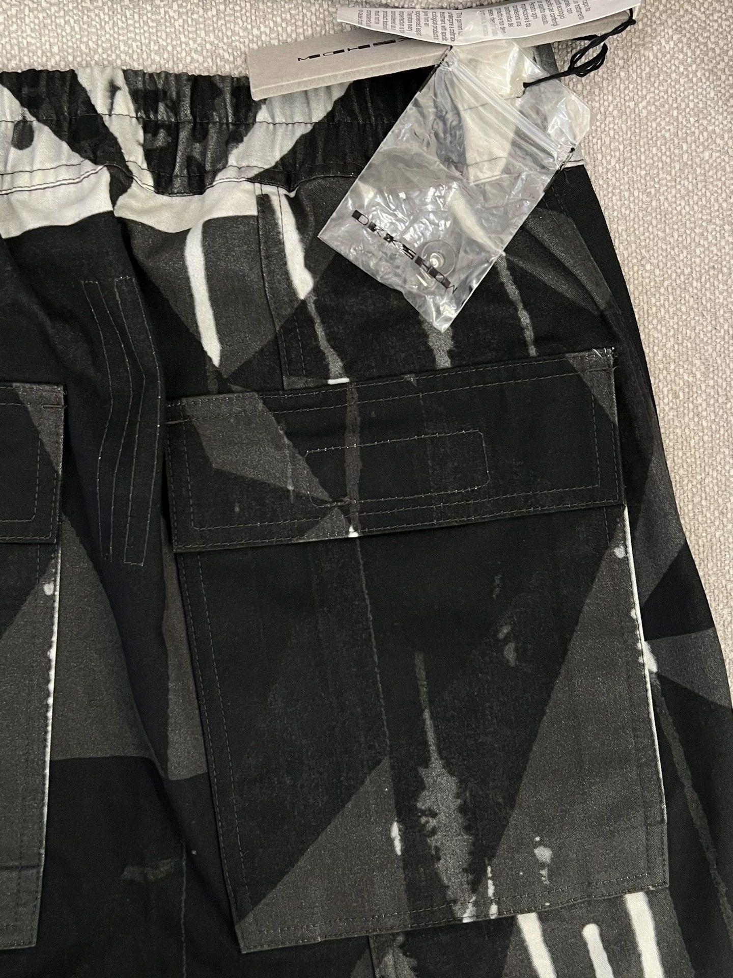 Rick Owens Rick Owens Rick Owens Double-line camouflage printed strai Size US 28 / EU 44 - 4 Thumbnail