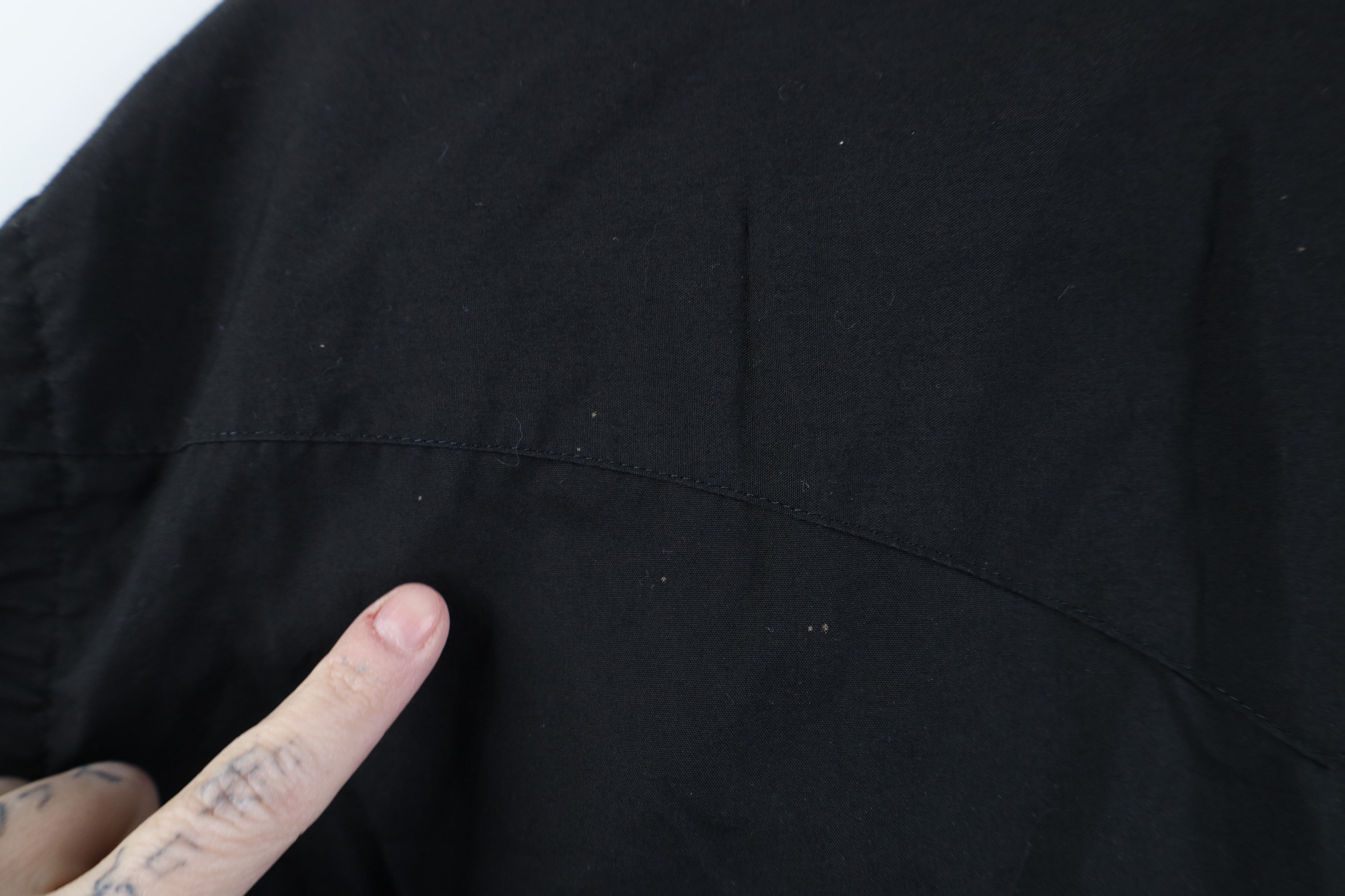Wrangler Vintage 90s Wrangler Cowboy Snap Button Shirt Black USA Size US M / EU 48-50 / 2 - 13 Thumbnail