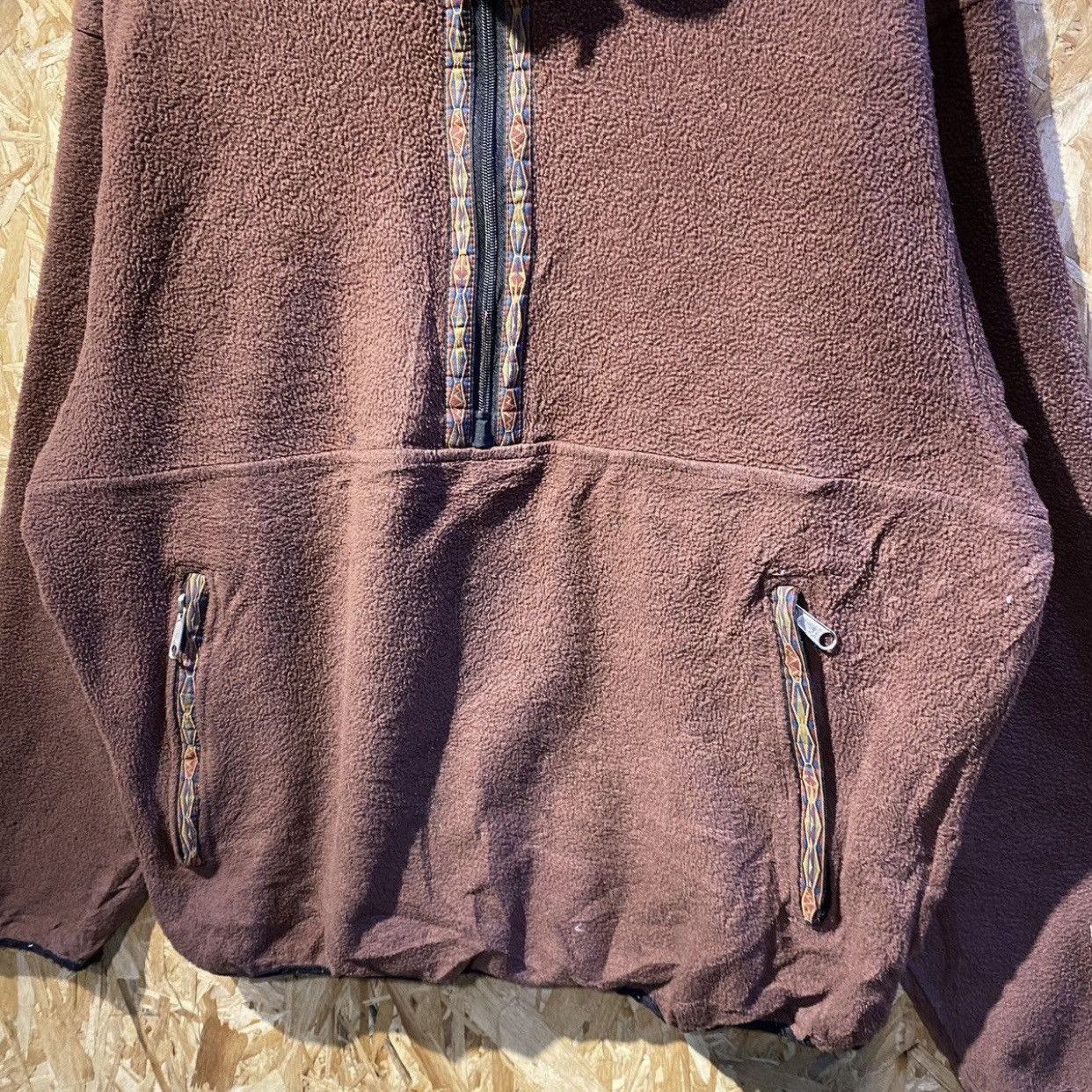 The North Face × Vintage Vintage The North Face Fleece Half Zipper Jackets Size US L / EU 52-54 / 3 - 4 Thumbnail