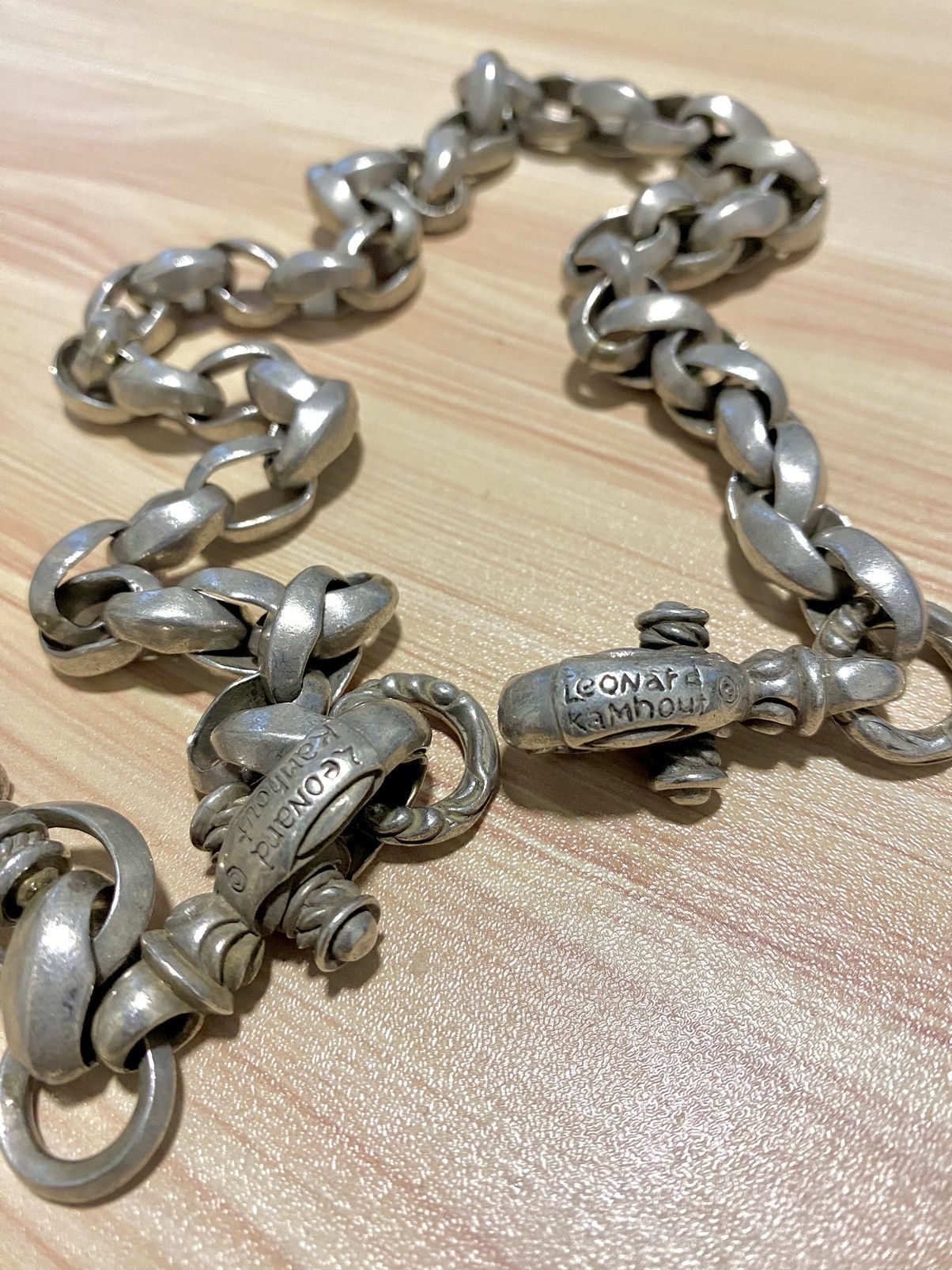 LONE ONES Very Rare Leonard Kamhout Silk Link Wallet Chain Size ONE SIZE - 5 Thumbnail