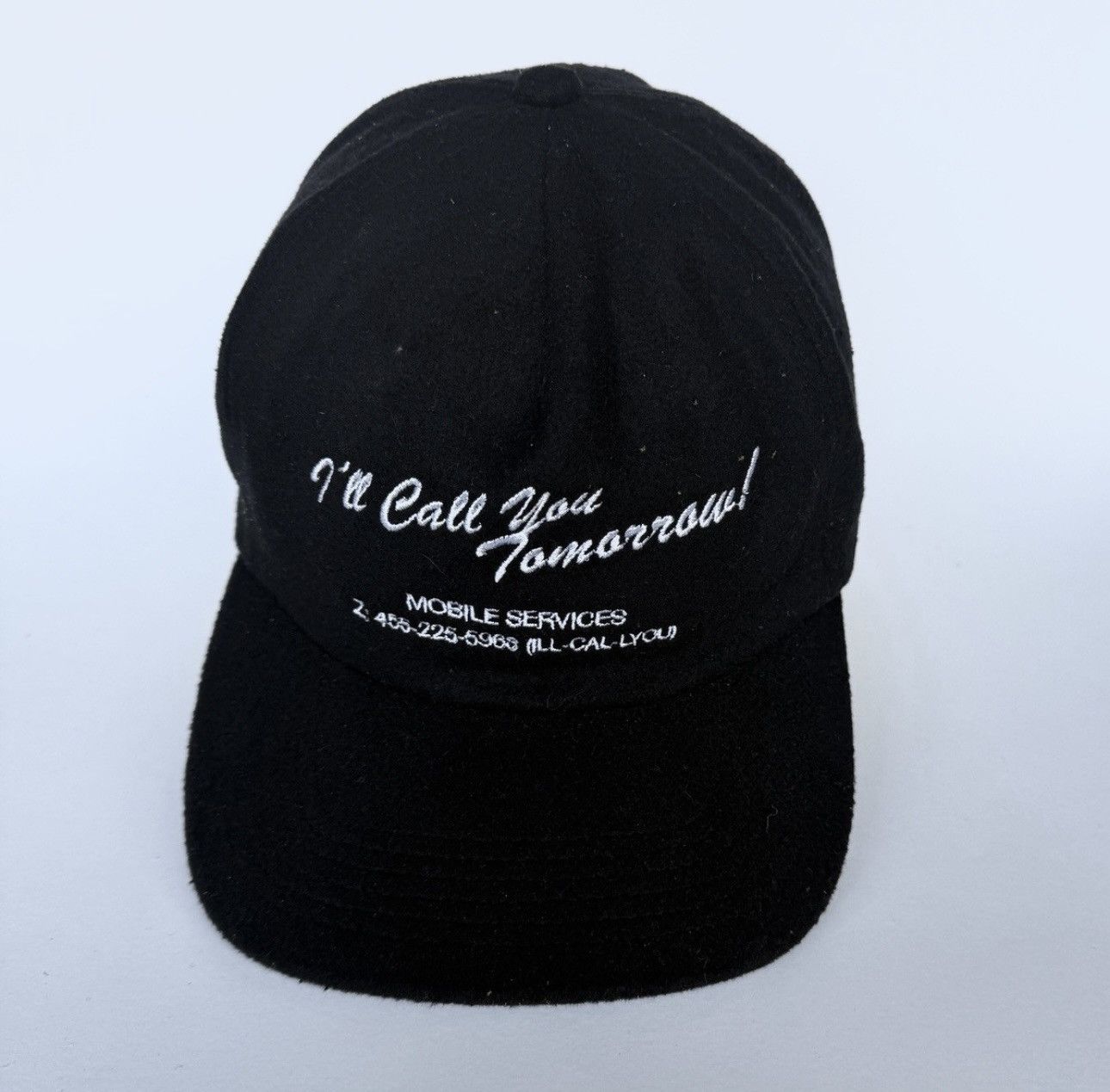 Other I’ll Call You Tomorrow ICYT Hat Cap Black Size ONE SIZE - 1 Thumbnail