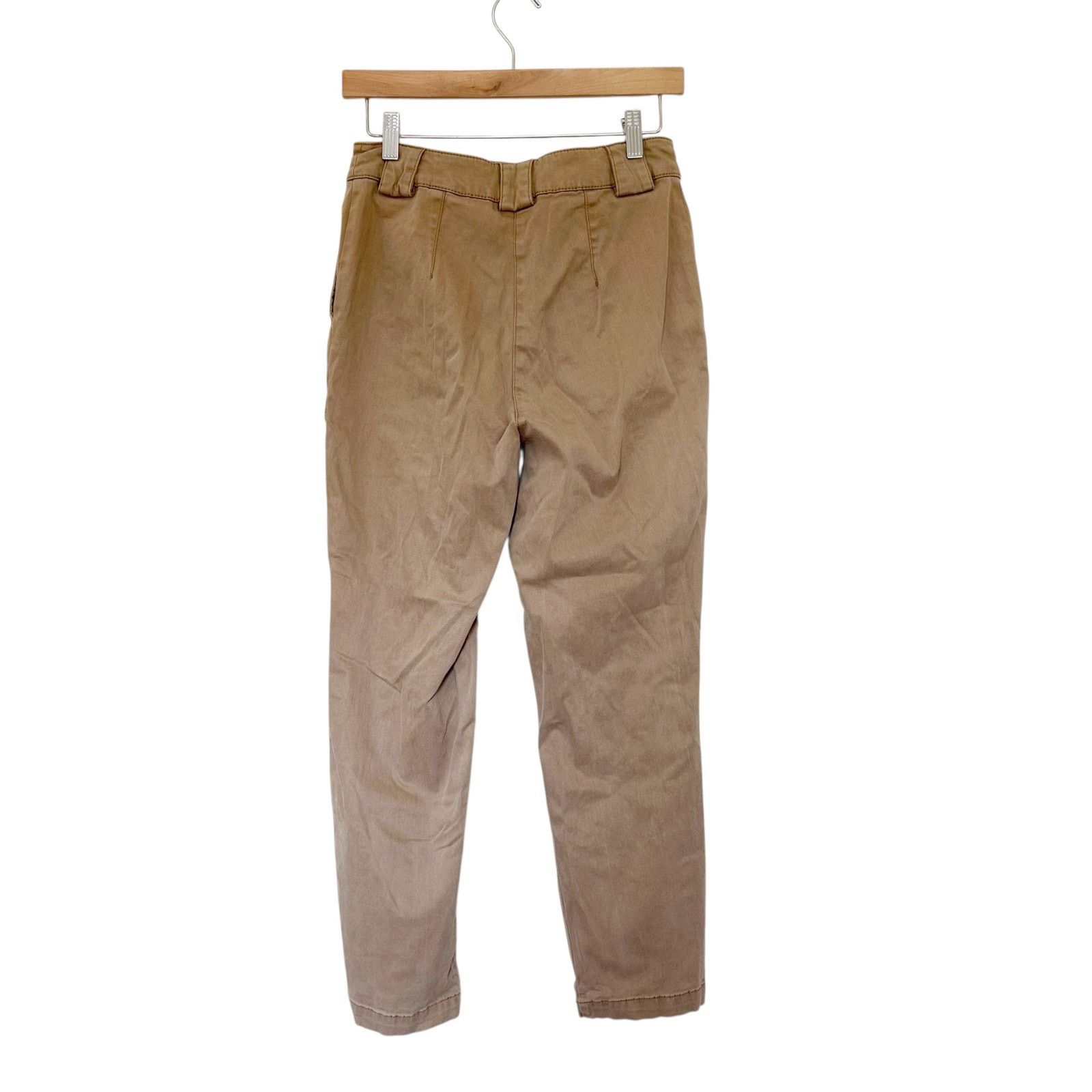 Joie Joie Tan Cargo Look Flat Front Pants Sz S Size 27" / US 4 / IT 40 - 4 Thumbnail