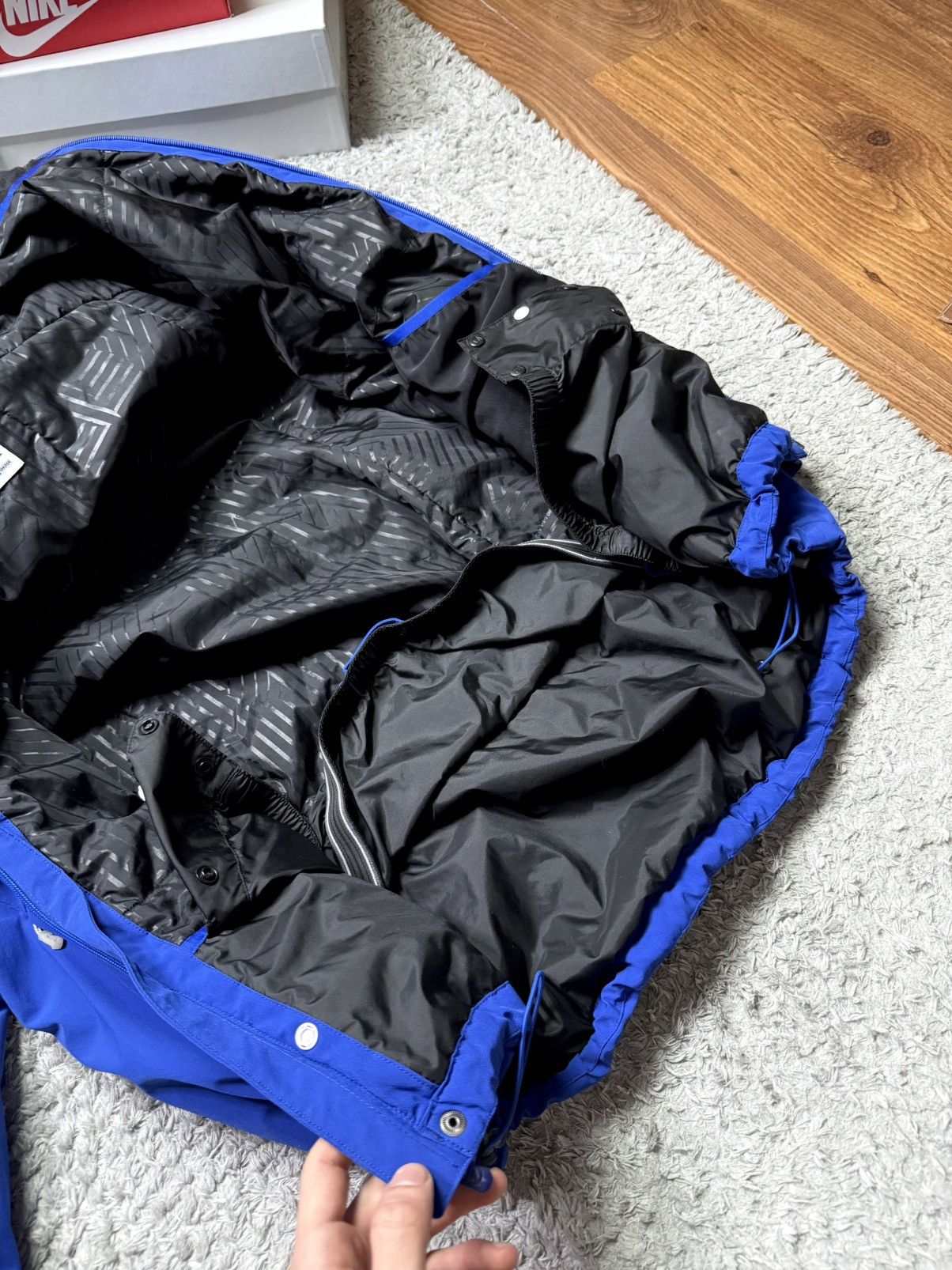 Salomon Gore-tex Solomon Jacket Outdoor Waterproof Puffer Logo Drill Size US XL / EU 56 / 4 - 10 Thumbnail