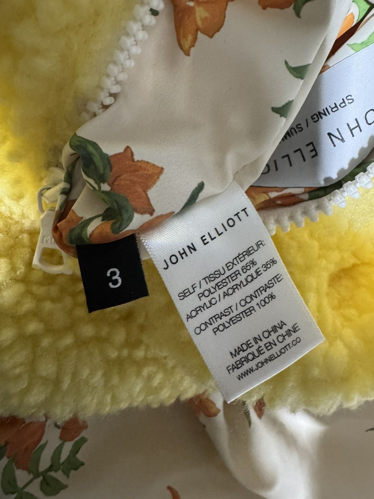 John Elliott Reversible polar fleece Size US L / EU 52-54 / 3 - 8 Thumbnail