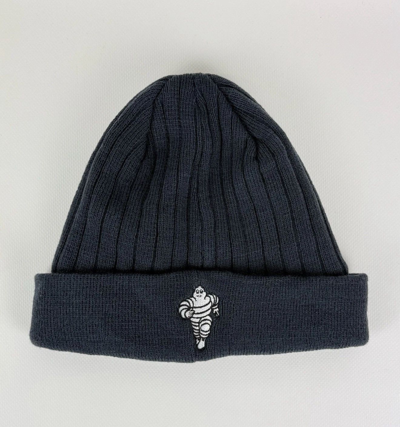Formula 1 Michelin Embroidered Logo Promo Beanie Hat Knit Acrylic Blue Size ONE SIZE - 2 Thumbnail