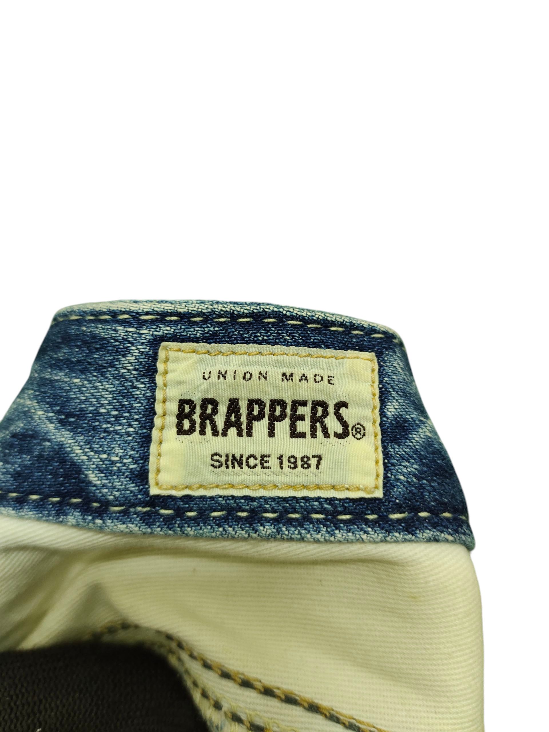 Kapital Distress Jeans Brappers Union Made Rusty Clawmark Grunge Size US 31 - 12 Thumbnail