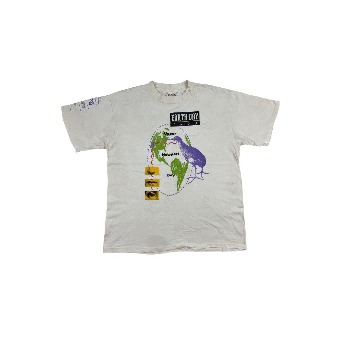 BMW Vintage 1993 Earth Day Kiwi Event Tee Size US L / EU 52-54 / 3 - 1 Thumbnail