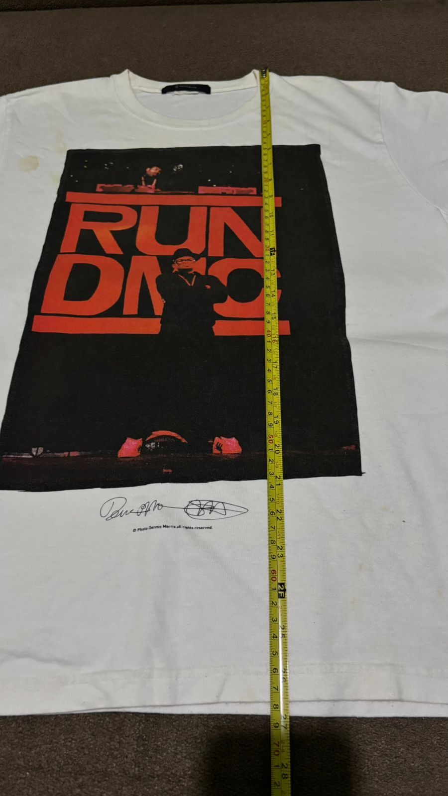 Japanese Brand Run Dmc Photo By Dennis Morris Photo Print Shirt Size US M / EU 48-50 / 2 - 8 Thumbnail