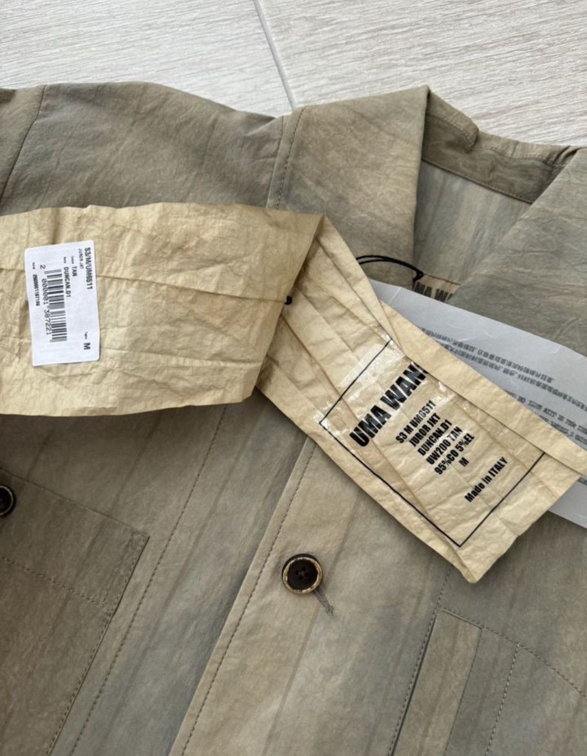 Uma Wang BNWT 🔥 UMA WANG JUROR JACKET Size US M / EU 48-50 / 2 - 3 Thumbnail