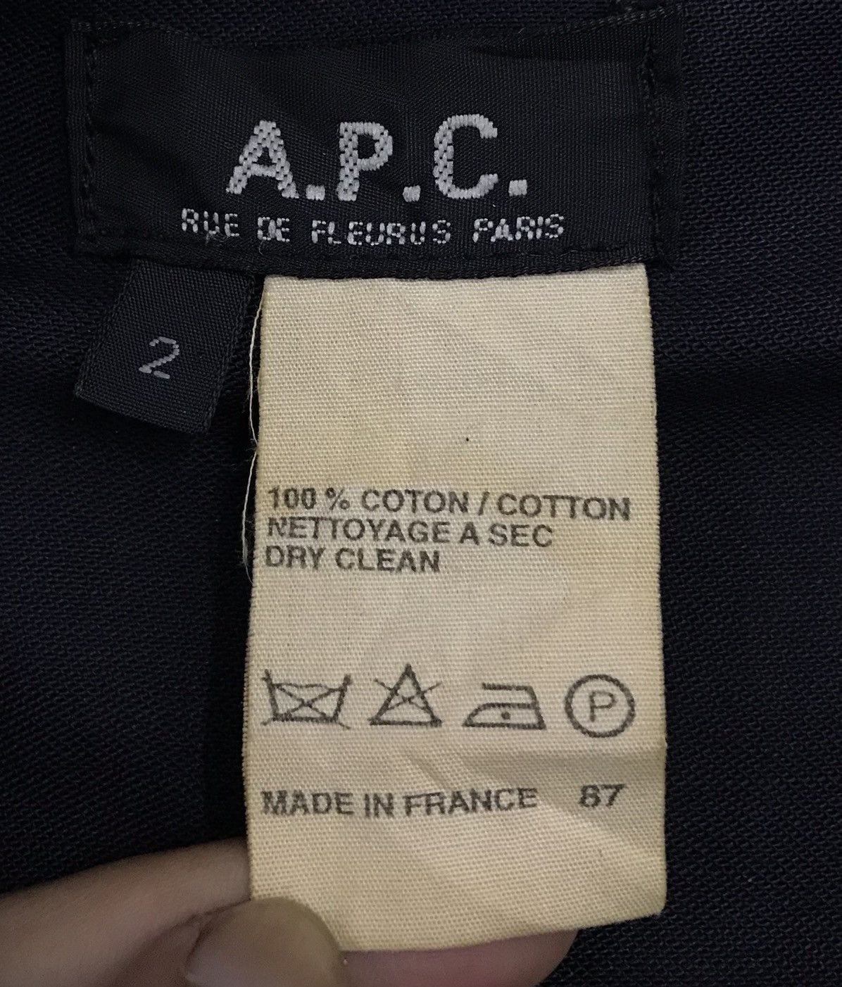 A.P.C. × Vintage Vintage APC Armour Piercing Clash Made In France Jacket Size US M / EU 48-50 / 2 - 14 Thumbnail