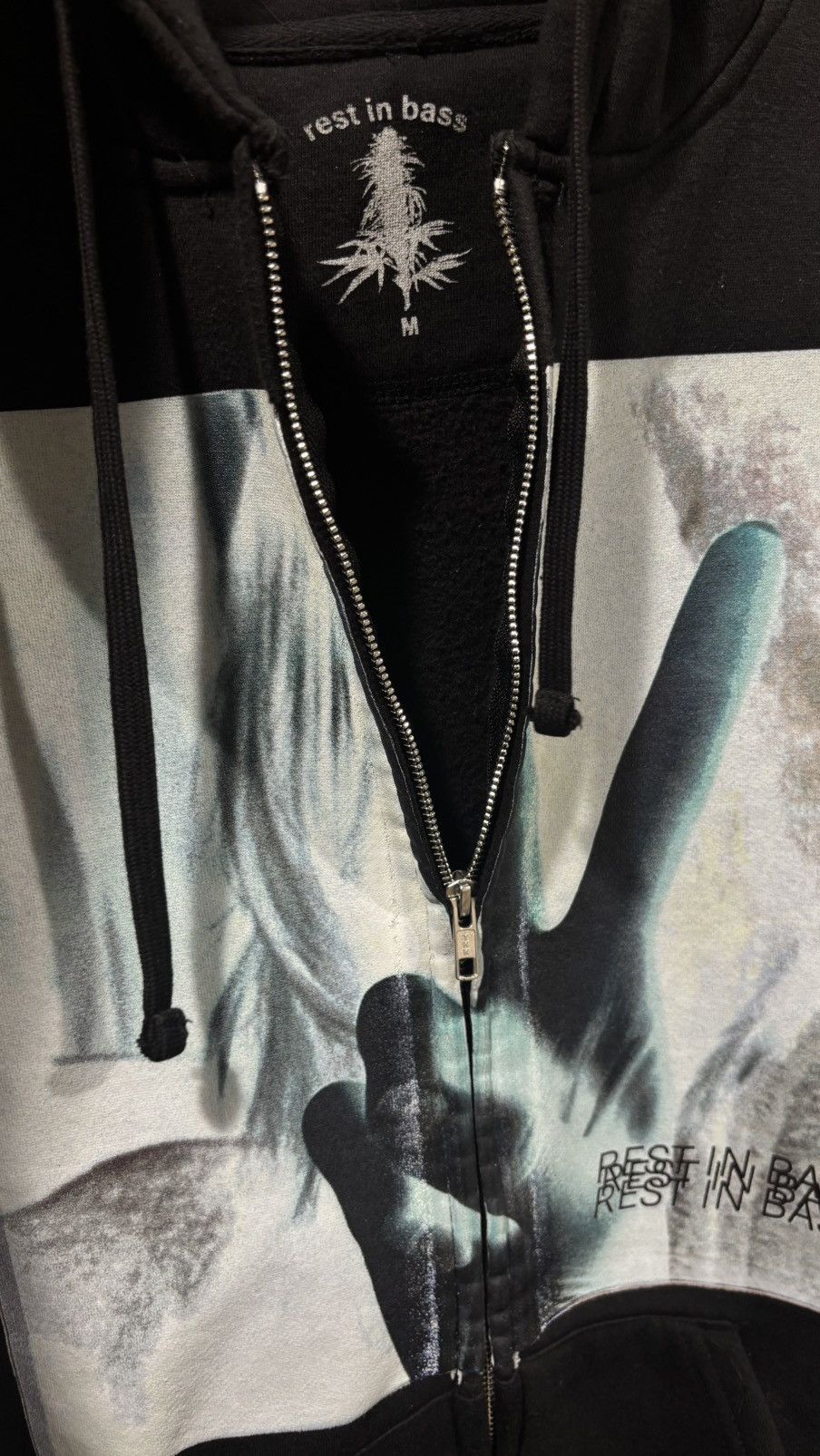 Band Tees Che Rest In Bass Zip Up Hoodie Size US M / EU 48-50 / 2 - 4 Thumbnail