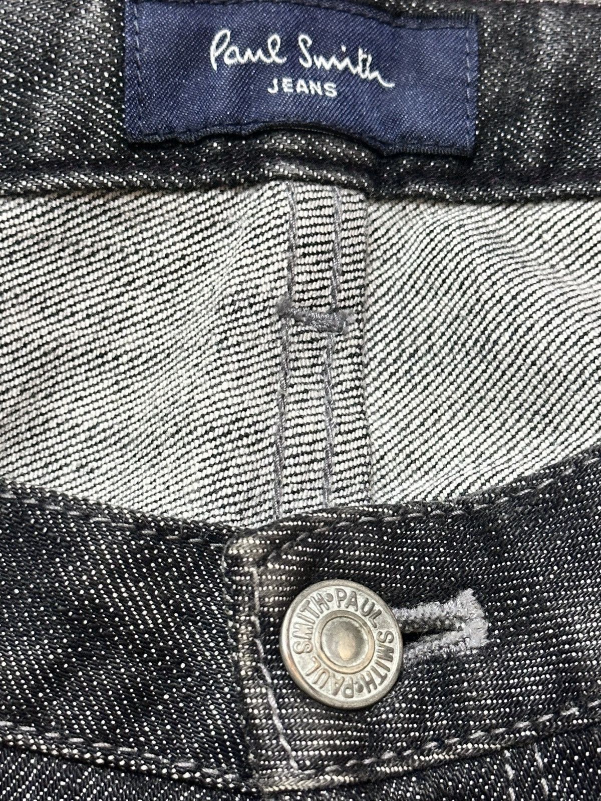 Japanese Brand Paul Smith Striked Jeans With Baggy Style and Faded Wash Size US 32 / EU 48 - 6 Thumbnail