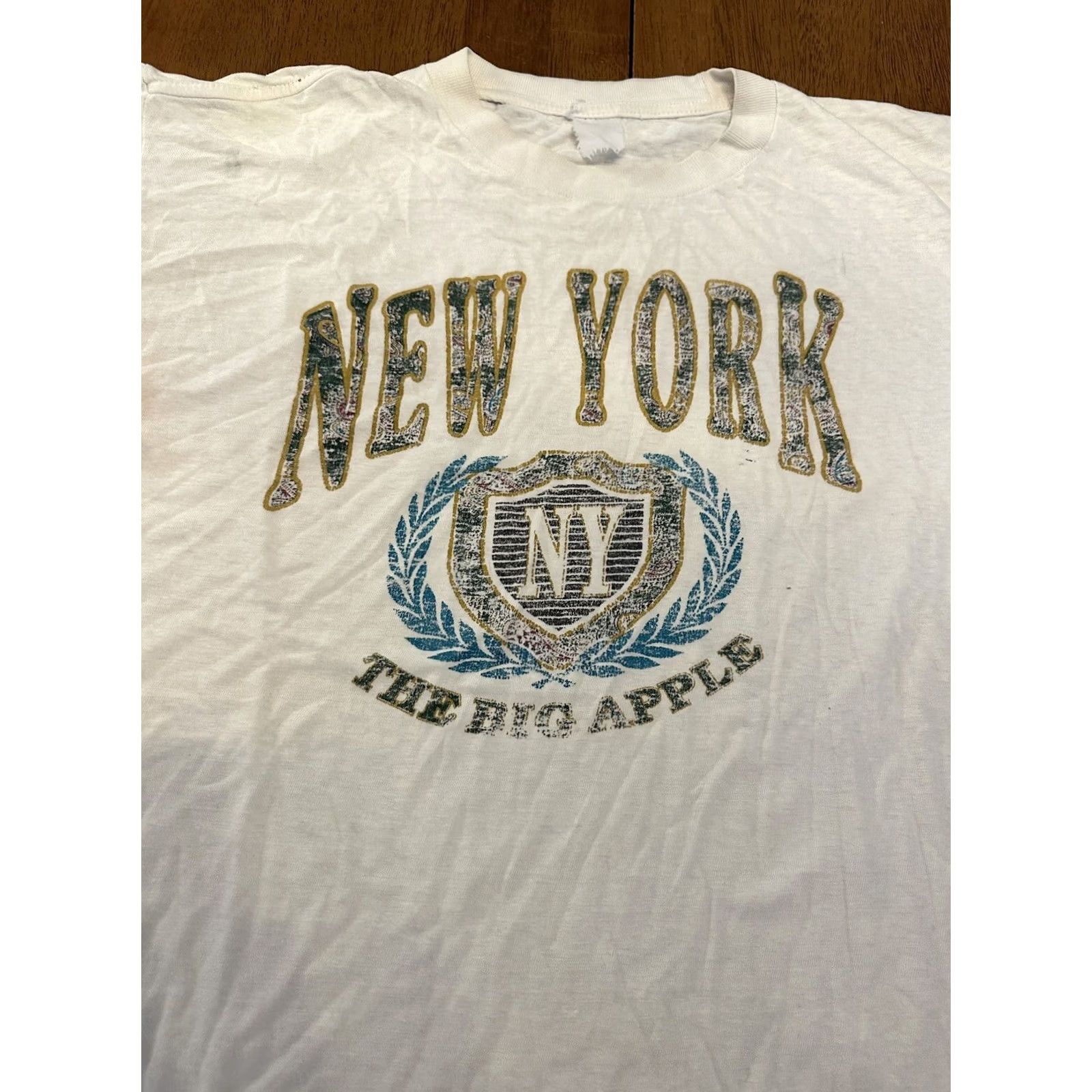 Vintage VINTAGE Nike Shirt Adult L/XL White Single Stitch Mens Size US L / EU 52-54 / 3 - 2 Thumbnail