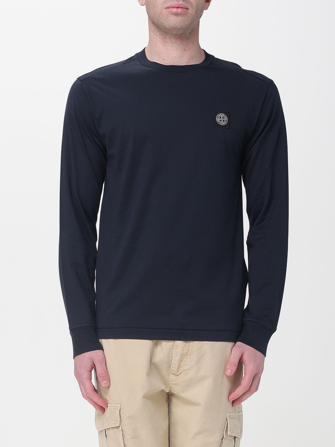 Stone Island Stone Island T-Shirt Men Blue Size US M / EU 48-50 / 2 - 1 Thumbnail