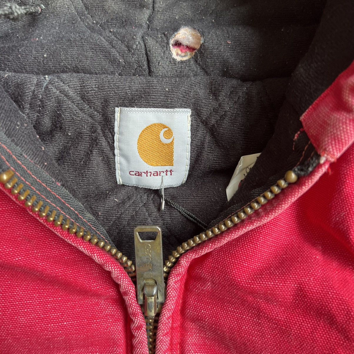 Carhartt × Vintage Vintage Carhartt Active Jacket Blue RED Size US XL / EU 56 / 4 - 3 Thumbnail