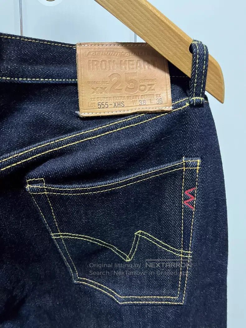 Iron Heart Iron Heart Jeans Heavy raw cow Size US 38 / EU 54 - 3 Thumbnail