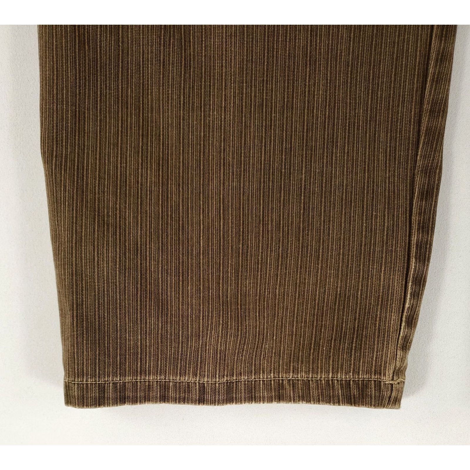 Vintage VINTAGE Kuhl Exile Kord PANTS Brown Striped Mens 34x32 Inseam 32 Waist 35 Regular Chino Boys? Size US 34 / EU 50 - 2 Thumbnail