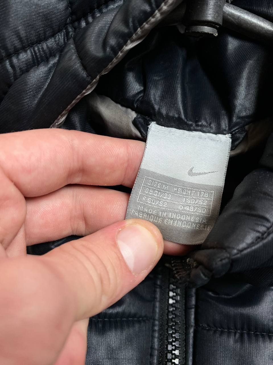 Nike Nike Down Filled Hooded Windrunner Jacket Size US M / EU 48-50 / 2 - 2 Thumbnail
