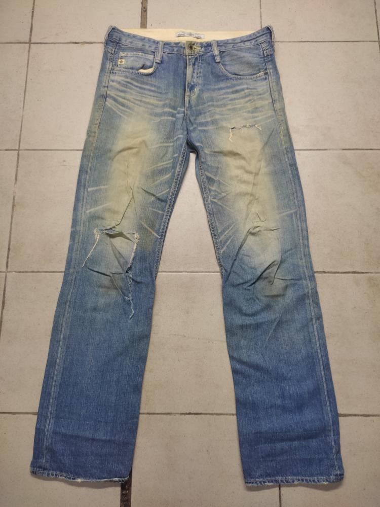 Japanese Brand × Jean VINTAGE BRAPPERS DISTRESSED JEANS Size US 34 / EU 50 - 5 Thumbnail