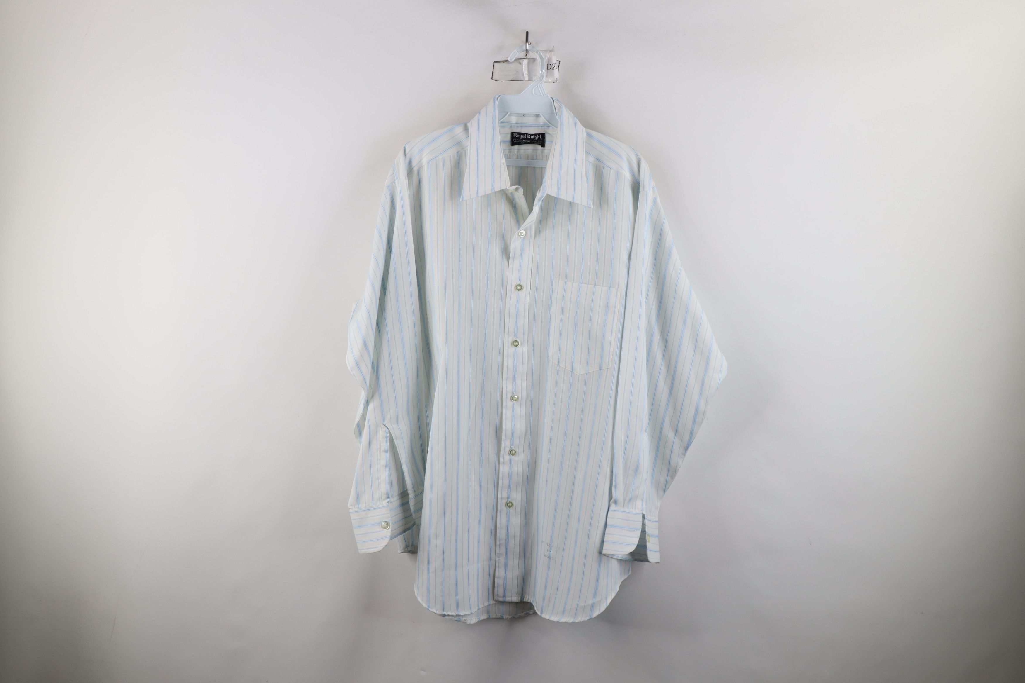 Vintage Vintage 70s Streetwear Striped Collared Button Shirt USA Size US M / EU 48-50 / 2 - 1 Thumbnail