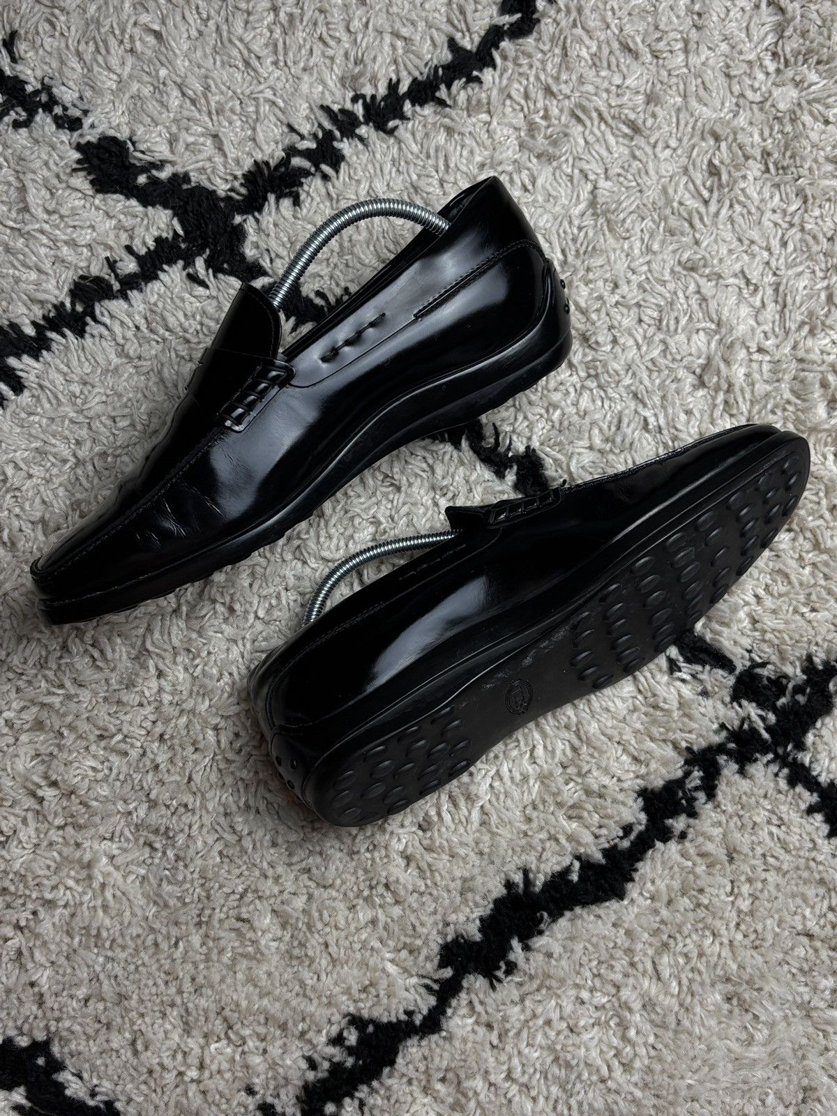 Tod's Tod’s Patent Leather Penny Loafers Luxury Vintage Shoes Size US 7 / EU 40 - 5 Thumbnail