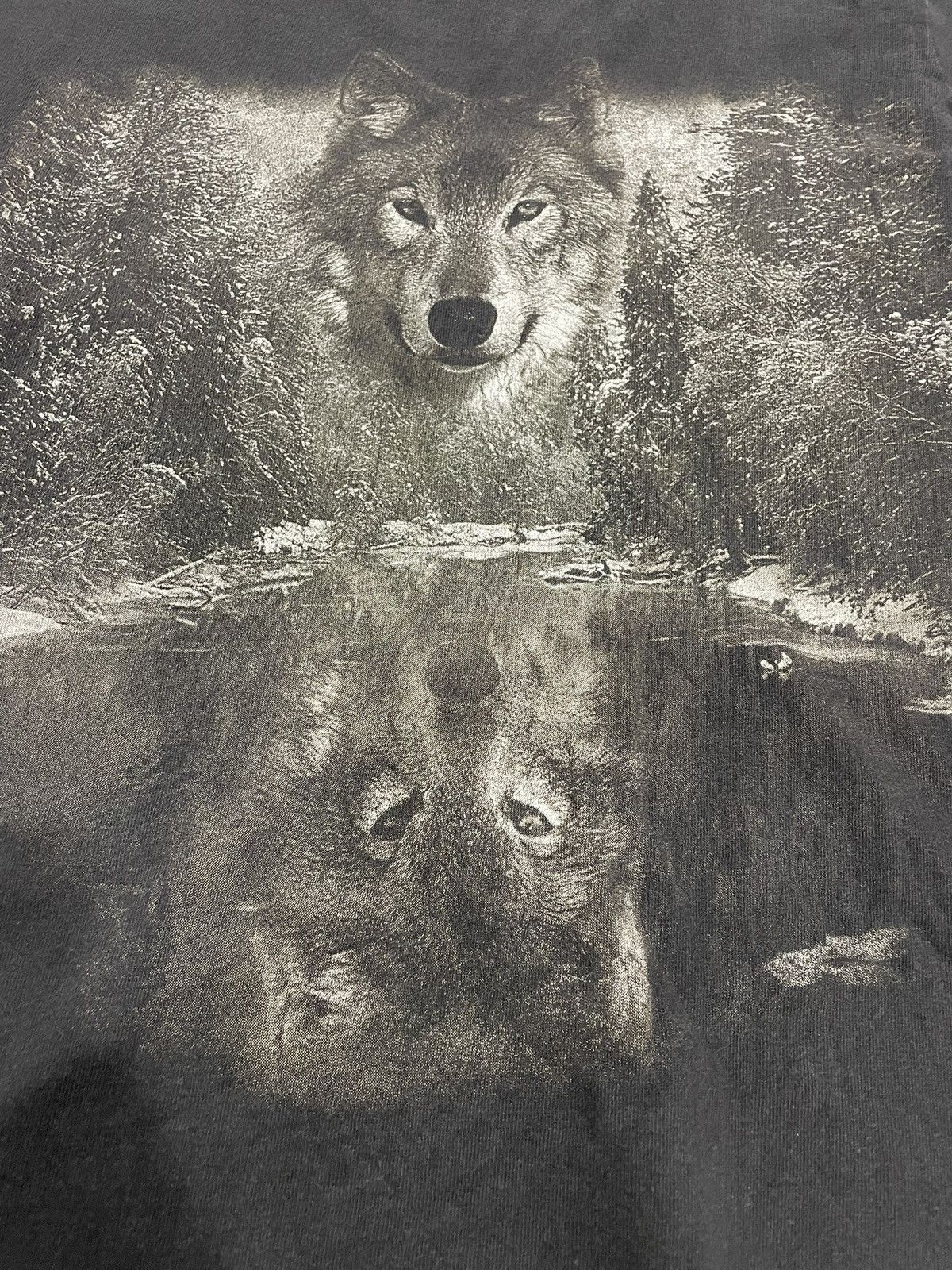 Other Vintage Wolf Long Sleeve Size US M / EU 48-50 / 2 - 2 Thumbnail